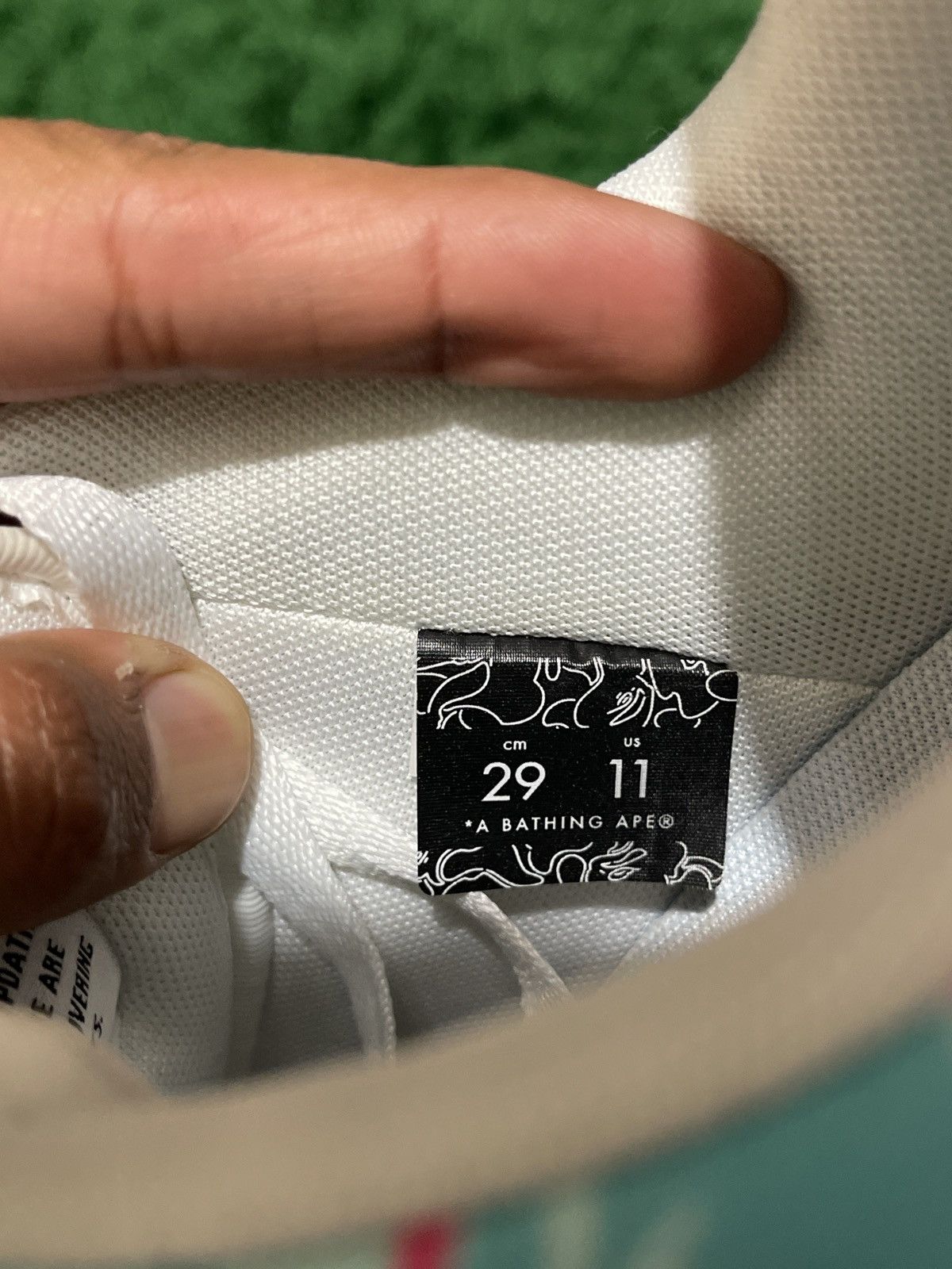 Bape BAPESTA “MIAMI 3RD ANNIVERSARY” size 11 Size US 11 / EU 44 - 7 Thumbnail