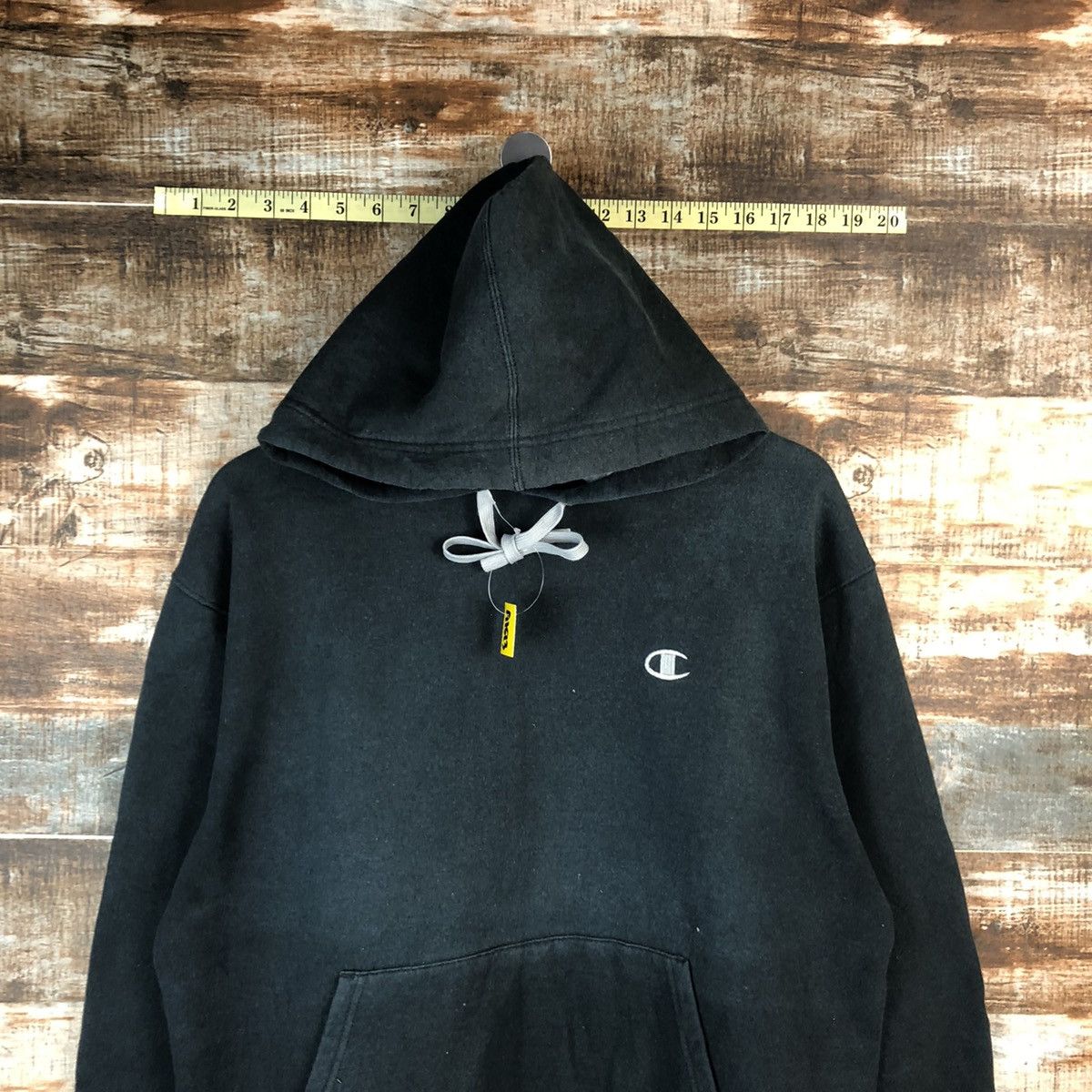 Champion Champion vintage Black Hoodie #A1513 Size US M / EU 48-50 / 2 - 5 Thumbnail