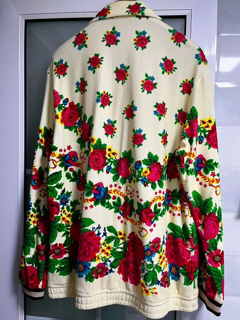 Gucci Gucci Printed old sports jackets 2502-Nextarrow Size US M / EU 48-50 / 2 - 2 Thumbnail
