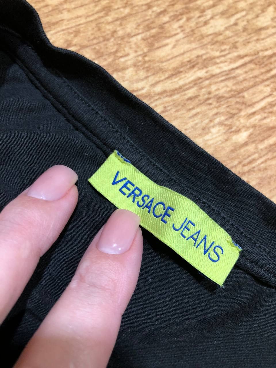 Versace Jeans Couture Luxury Versace Jeans T-shirt Big Logo Gold Rare Size US L / EU 52-54 / 3 - 2 Thumbnail