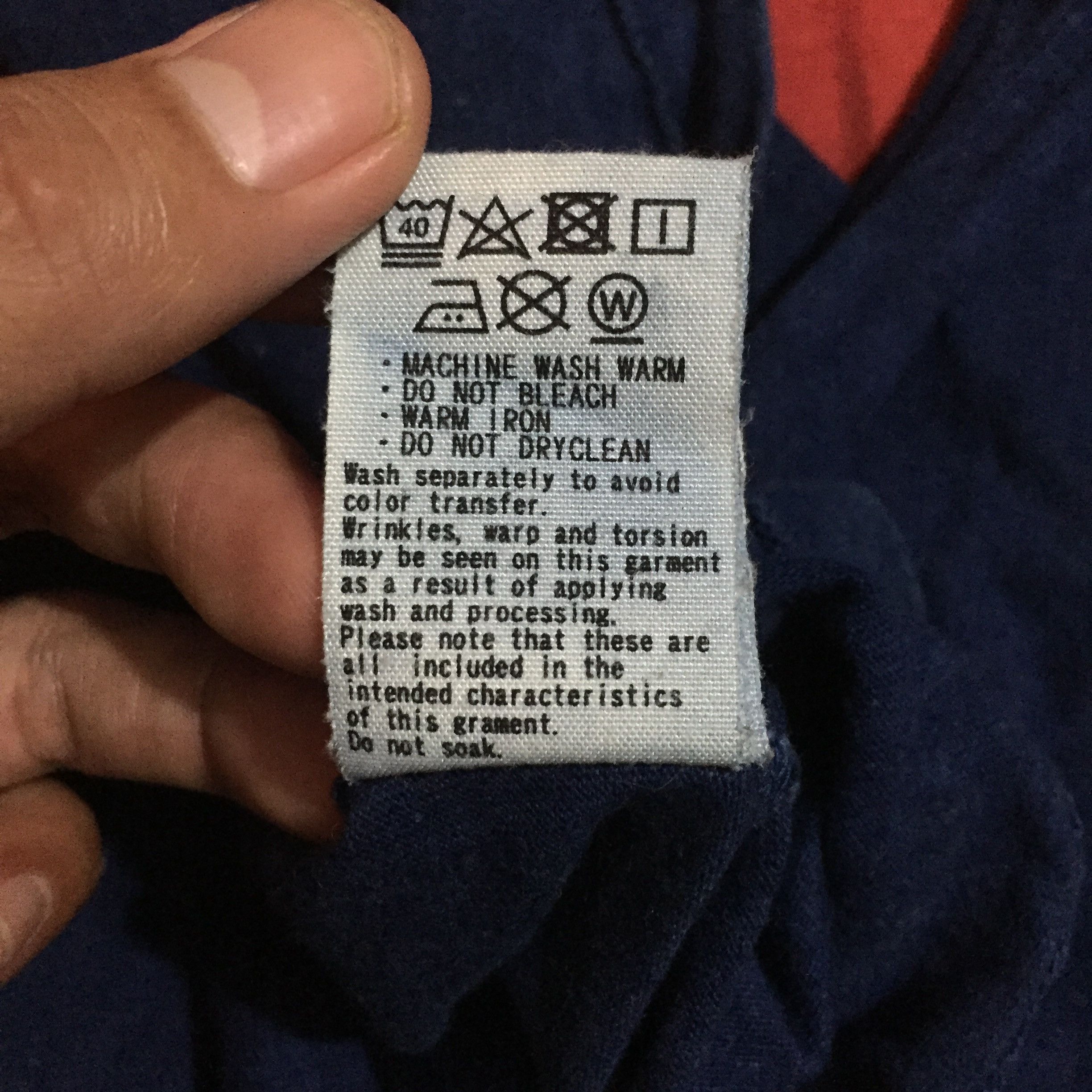 Japanese Brand Faded Okura Aobadai Bassen Indigo Blue Design Tees Size US M / EU 48-50 / 2 - 6 Thumbnail