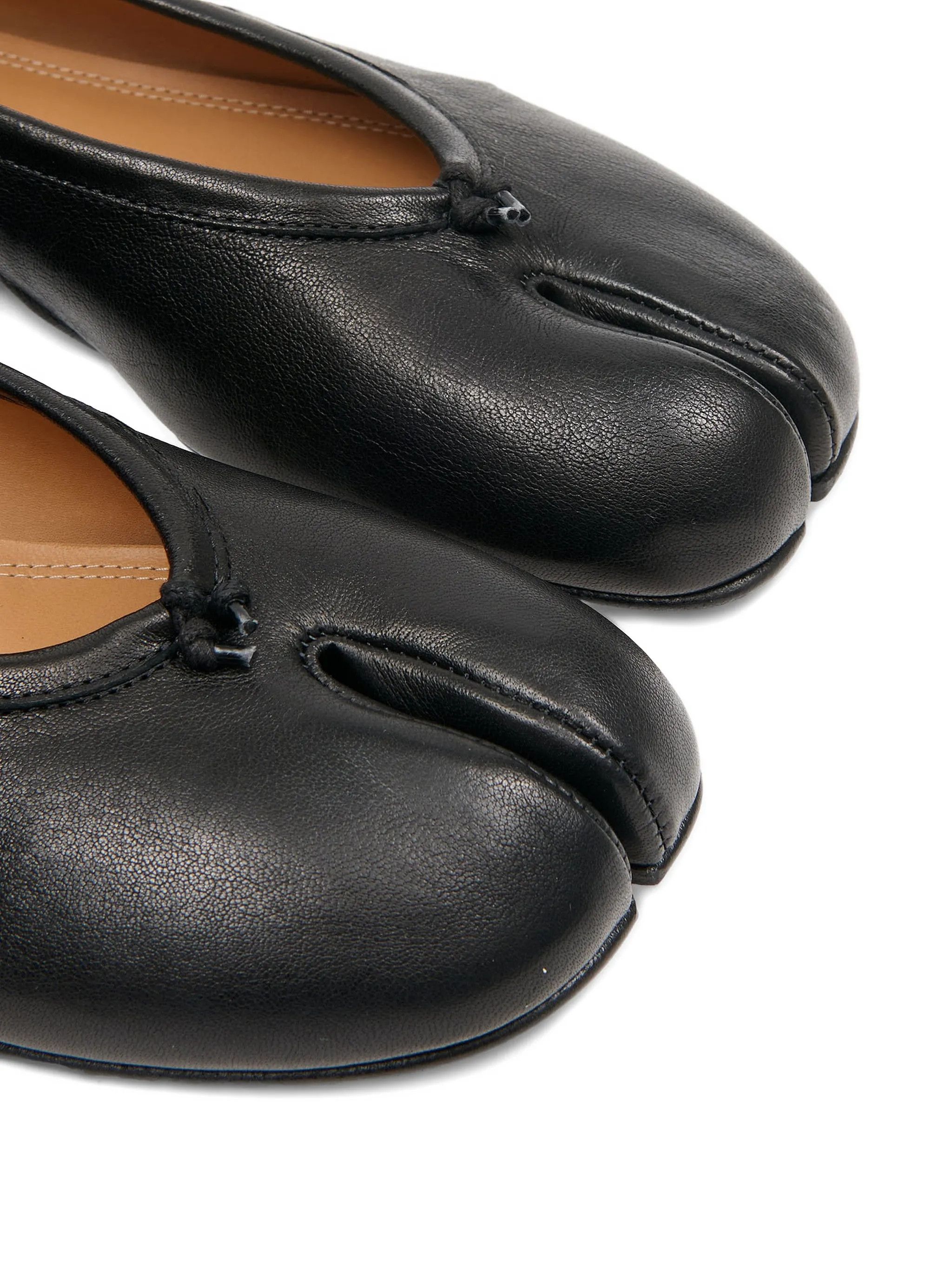 Maison Margiela o1bcso1str0226 Tabi Ballerina Flats in Black Size US 10 / IT 40 - 5 Thumbnail