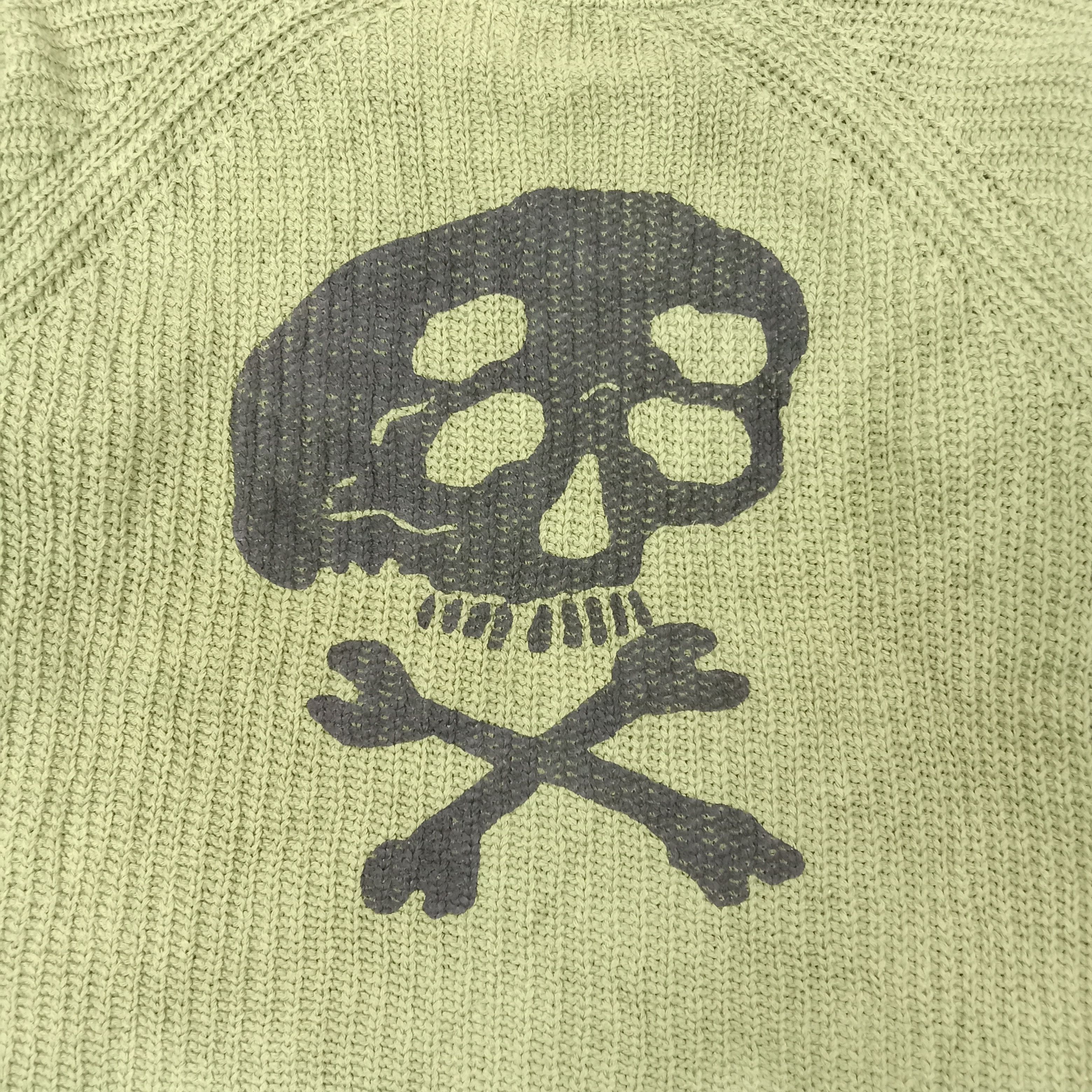 Japanese Brand Skulls Japanese Punk Style KAPITAL Sweater Knitwear C225N1 Size US M / EU 48-50 / 2 - 2 Thumbnail