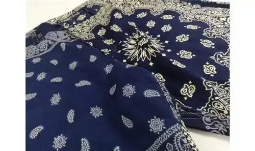 Other 2019S/S Simple Blue Japan Blue Bandana Shorts Size US 32 / EU 48 - 2 Thumbnail