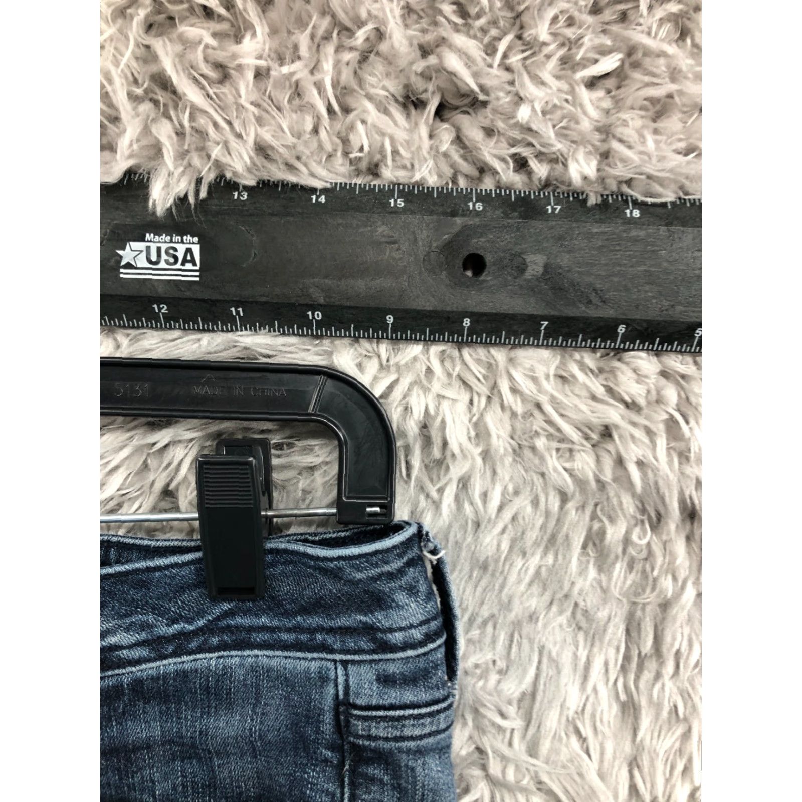 Vintage SPJ Jeans Size 11 Juniors Medium Wash Low Rise Blue Jeans Regular 5-Pocket Denim Skinny Ladies Womens Size 32" / US 10 / IT 46 - 2 Thumbnail