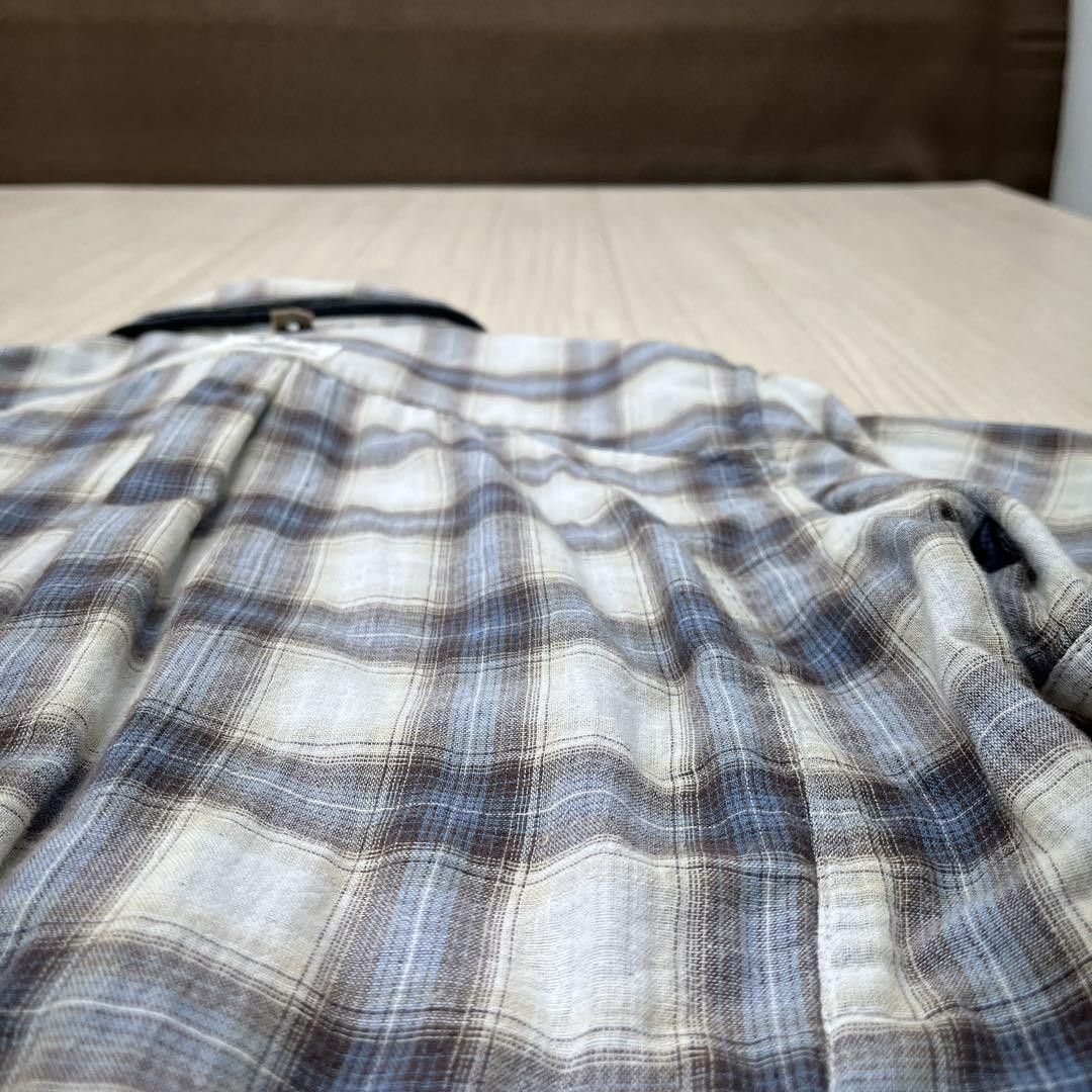 PPFM PPFM Gauze Short Sleeve Check Shirt Size US S / EU 44-46 / 1 - 8 Thumbnail