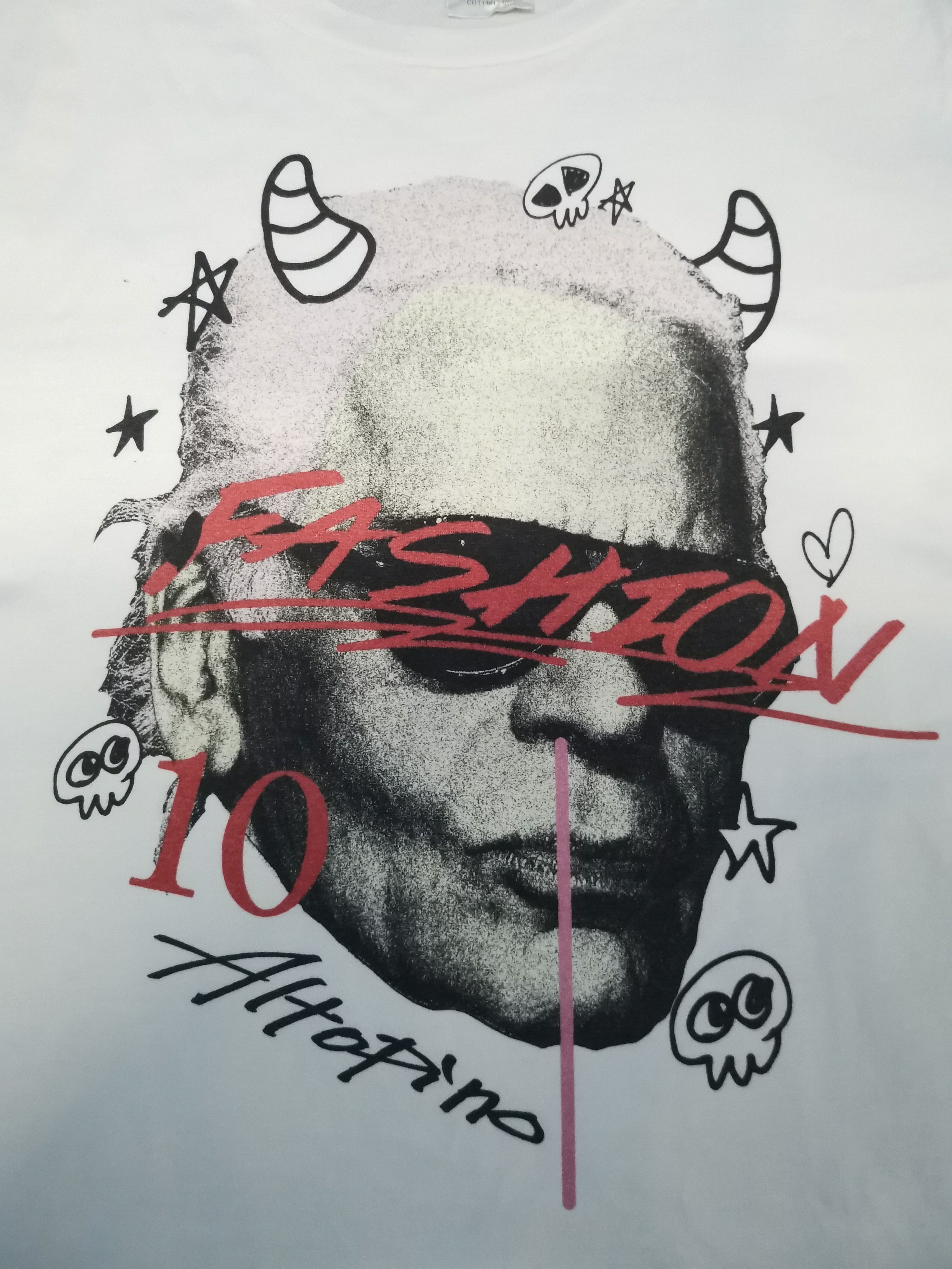 Japanese Brand S.K.R fashion Japanese Brand Streetwear Tee Hype Size US M / EU 48-50 / 2 - 1 Thumbnail
