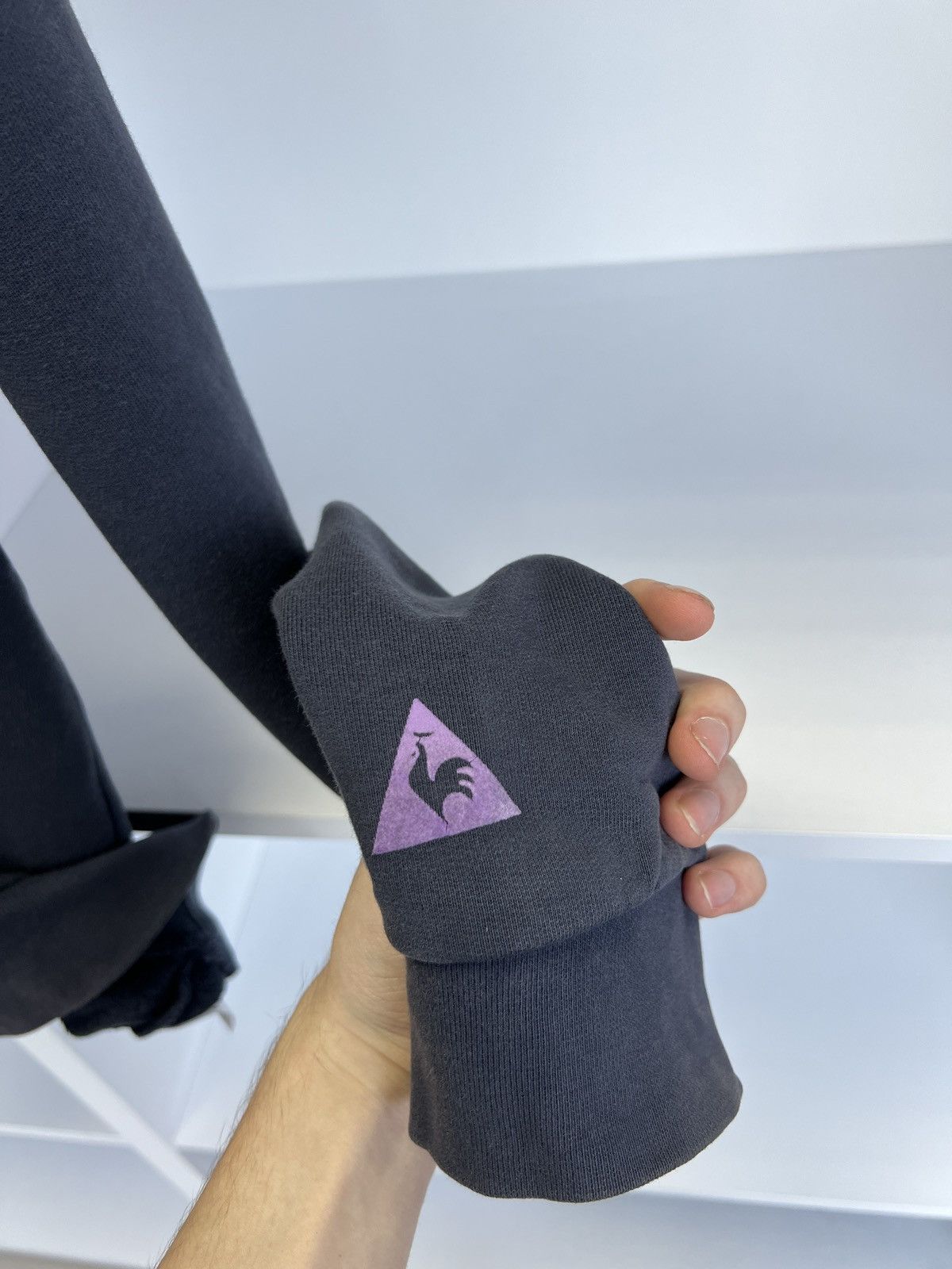 Le Coq Sportif × Vintage Vintage Le Coq Sportif Fiorentina Football Sweatshirt Size US L / EU 52-54 / 3 - 11 Thumbnail