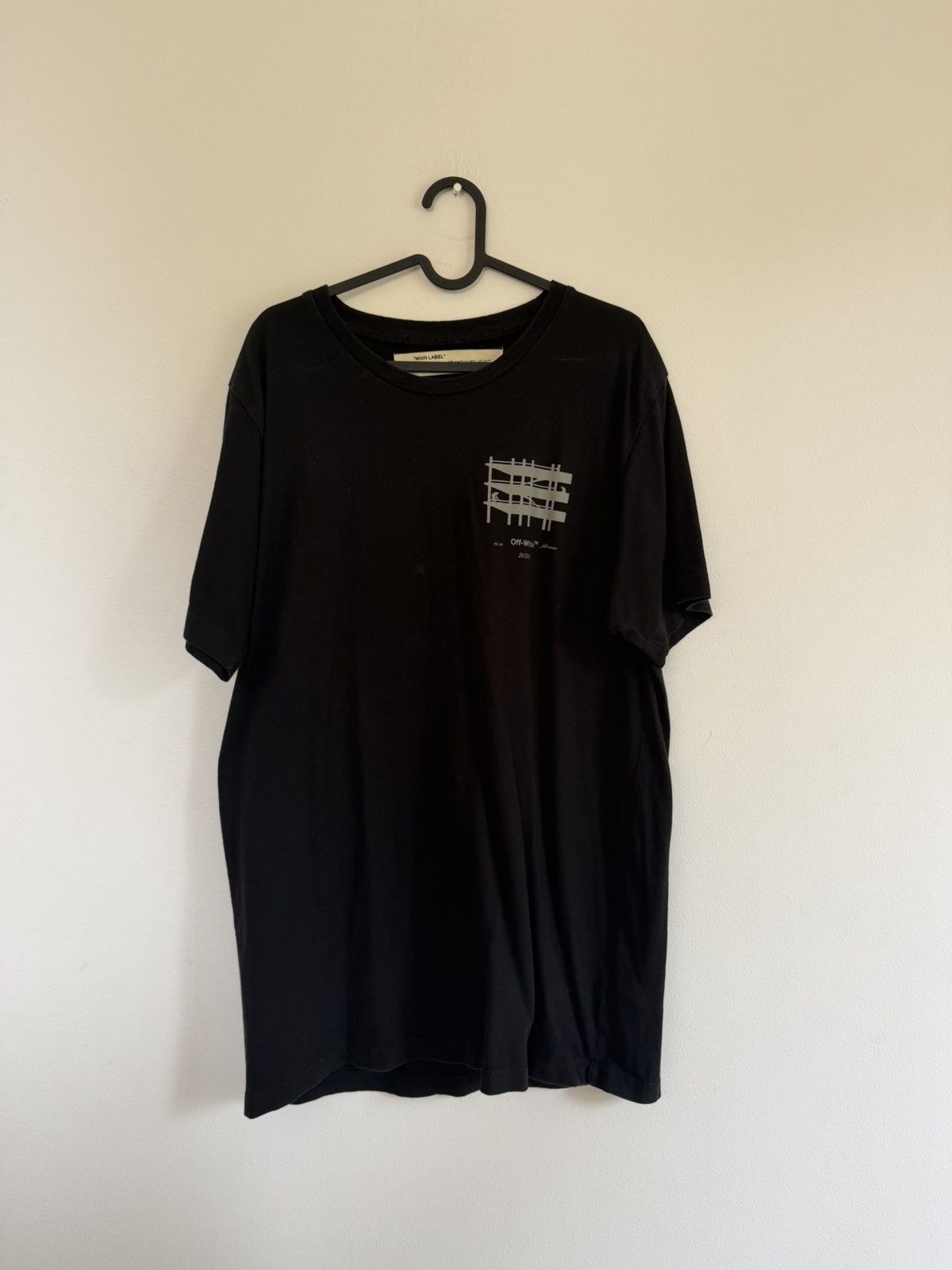 Off-White OFF WHITE INDUSTRIAL SS ARROW TEE Size US L / EU 52-54 / 3 - 2 Thumbnail