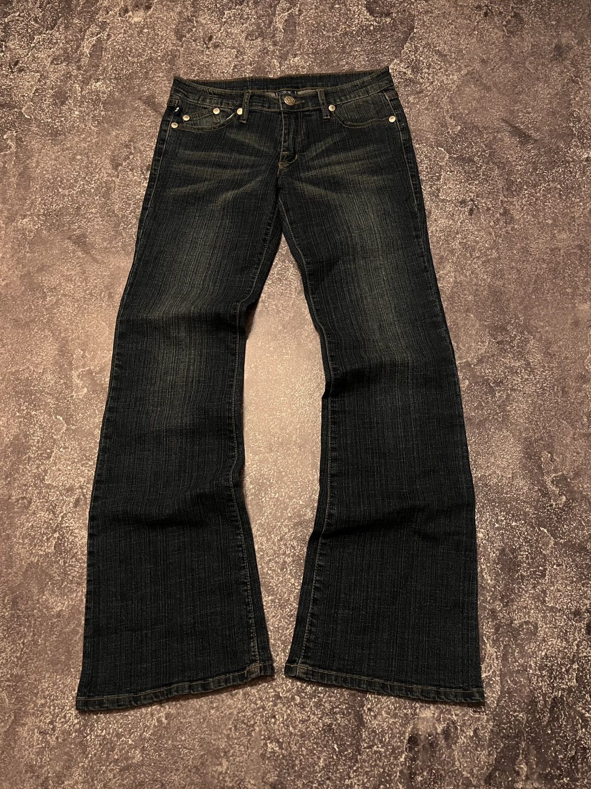Hysteric Glamour RARE vintage If Six Was Nine style flared jeans Y2K Size US 30 / EU 46 - 7 Thumbnail