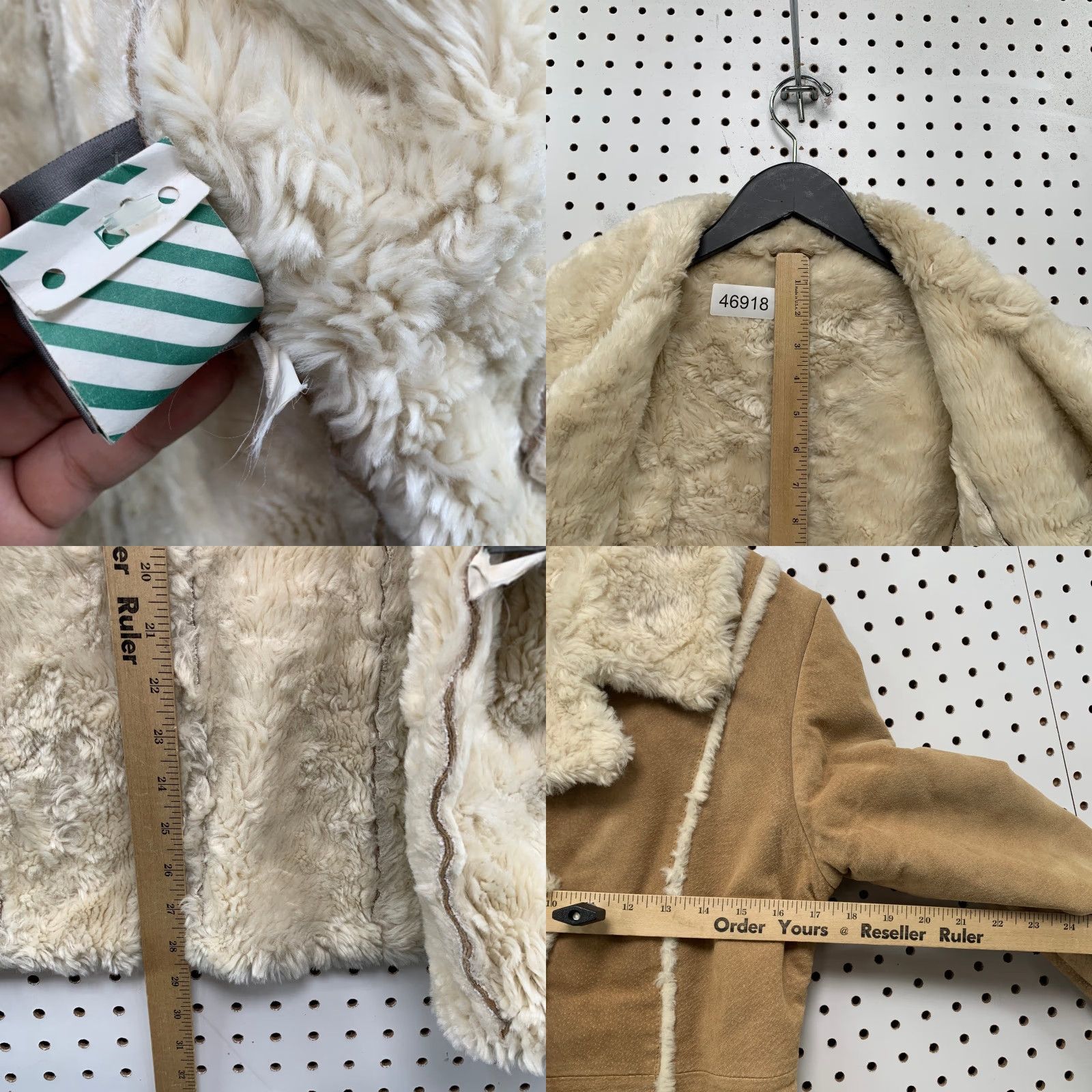 Vintage VINTAGE Wilsons Leather Jacket Womens Small Brown Maxima Shearling Leather Penny Lane Regular Brown Size S / US 4 / IT 40 - 8 Thumbnail