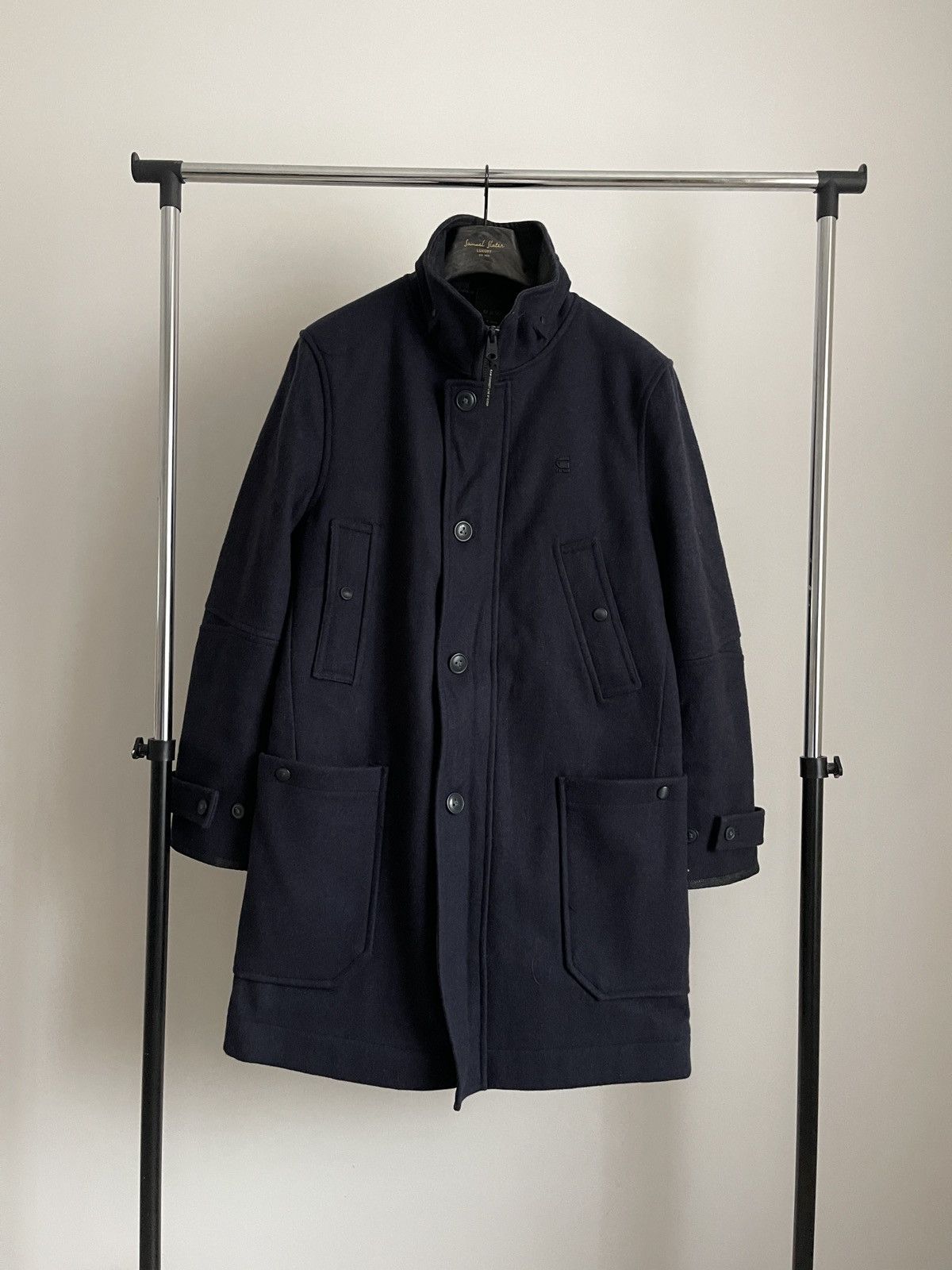 G-Star 🔥G-STAR RAW HEAVY DENIM OVERCOAT JACKET coat wool men’s Size US L / EU 52-54 / 3 - 1 Thumbnail