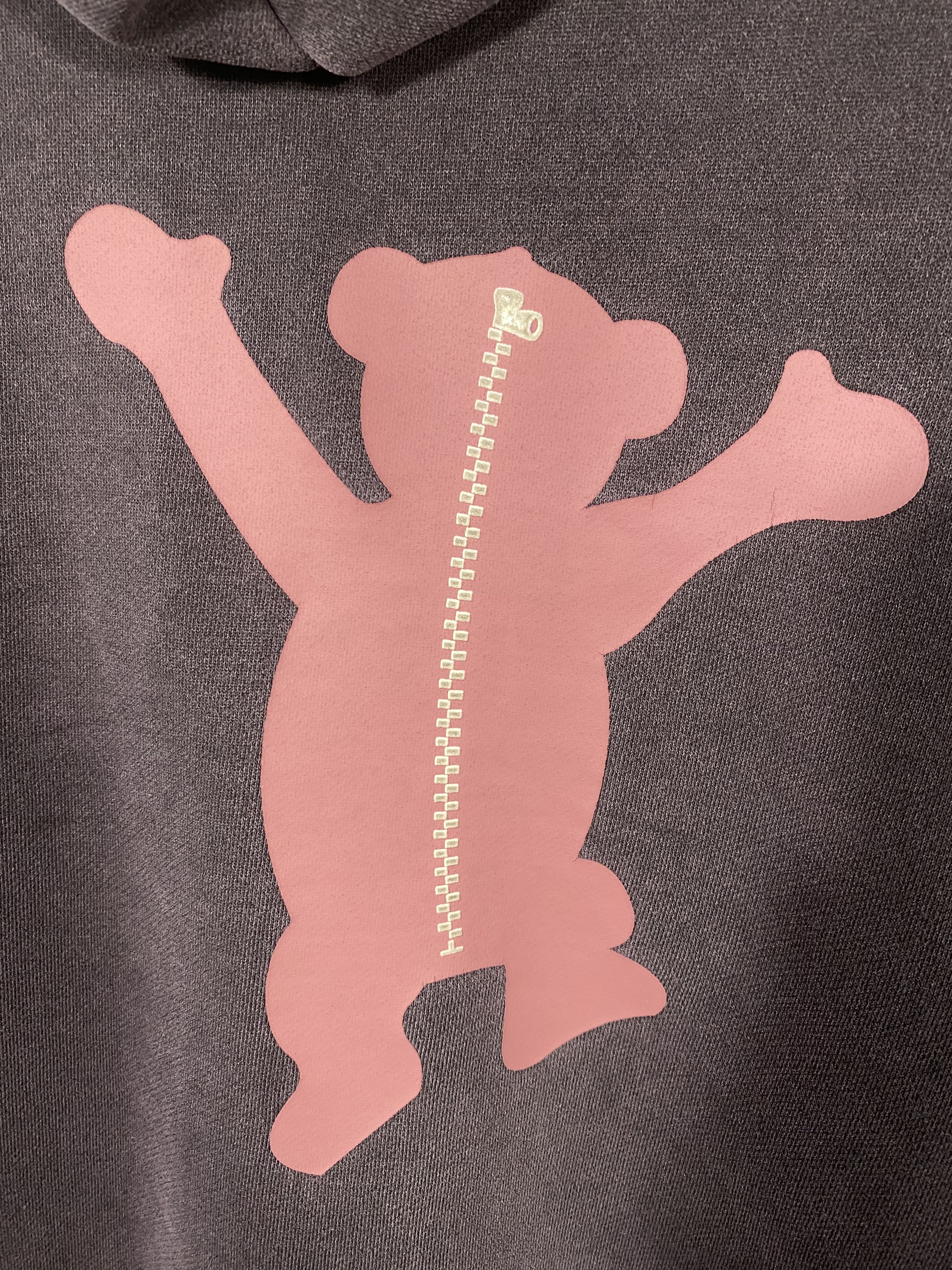 WE11DONE WE11DONE Teddy Bear Graphic Pullover Oversized Hoodie Size M Size US M / EU 48-50 / 2 - 8 Thumbnail
