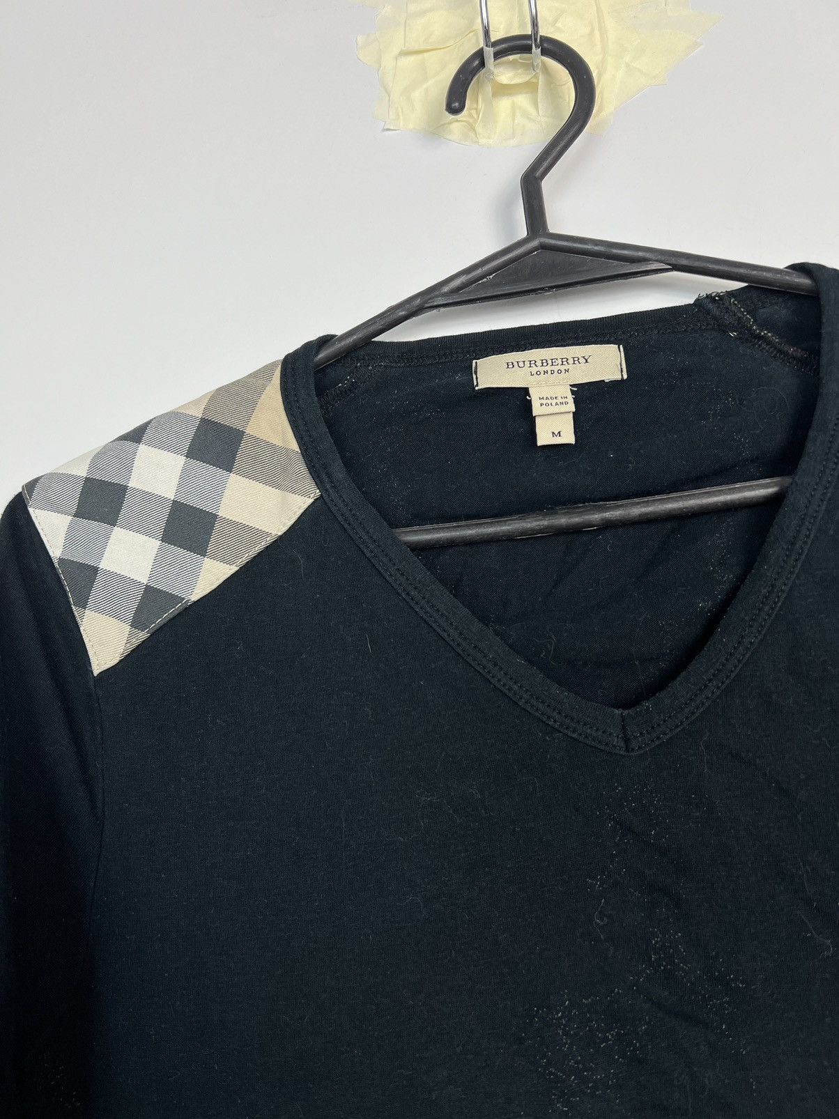 Burberry Tshirt Burberry Logo Black Women Size M / US 6-8 / IT 42-44 - 2 Thumbnail