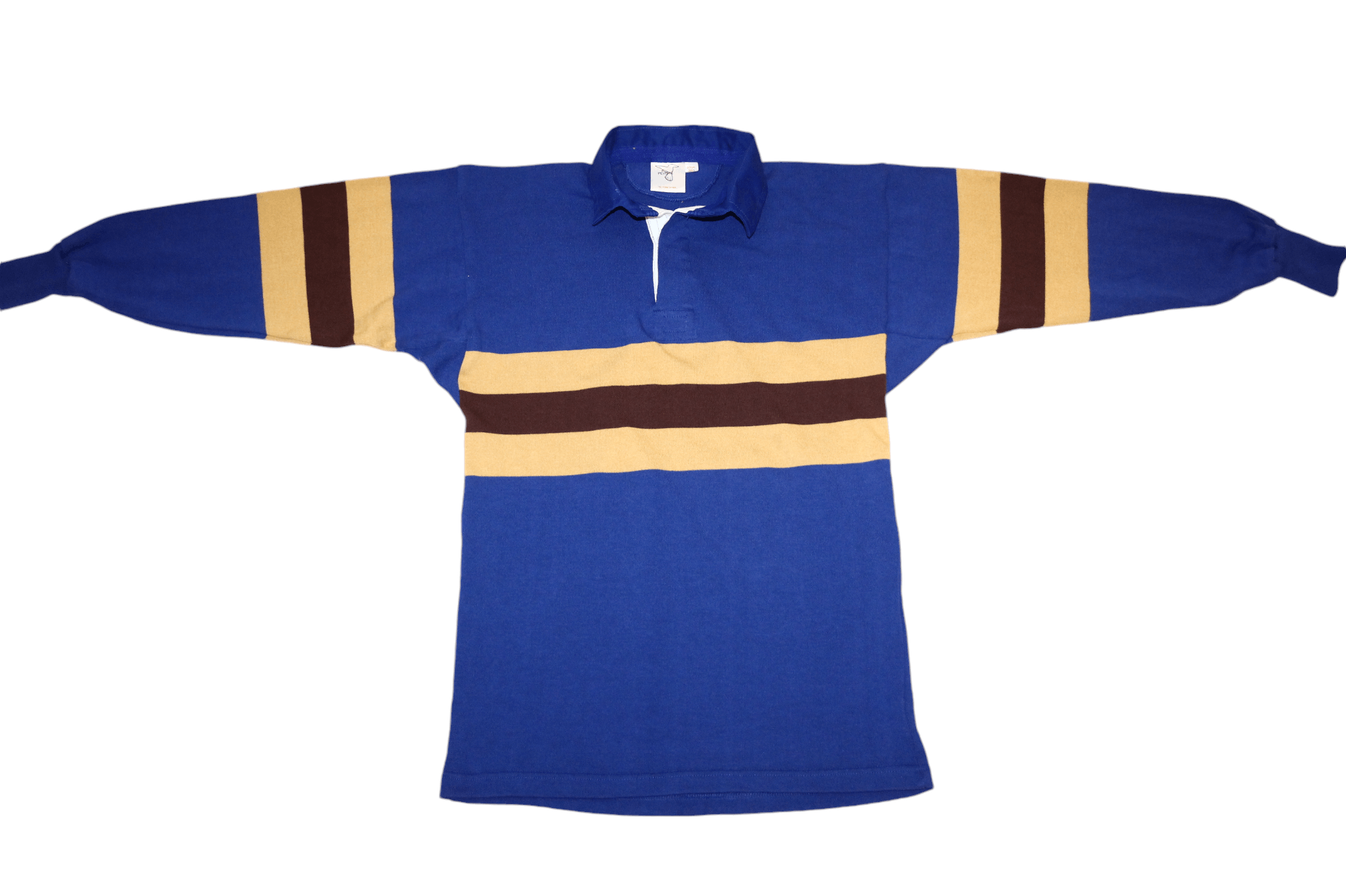 Other UK VTG 80's PEVERIL Retro Striped Rugby Shirt sz.38'' Size US M / EU 48-50 / 2 - 4 Thumbnail