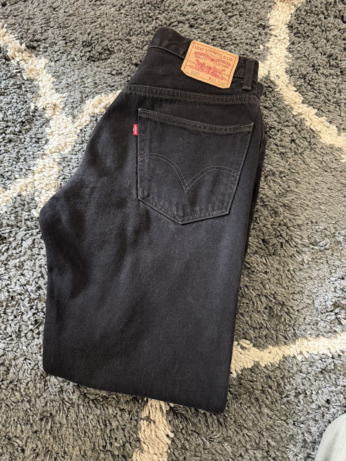 Levi's Levi 505 black Size US 32 / EU 48 - 3 Thumbnail