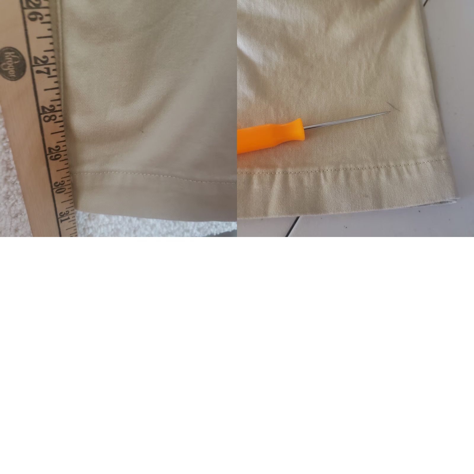 Mountain Khakis Mountain Khakis Chino Pants Straight Leg Mens 35x31 Khaki 5-Pocket Logo Pockets Outdoor Casual Workwear Winter Fall Spring Slacks Size US 35 - 11 Thumbnail