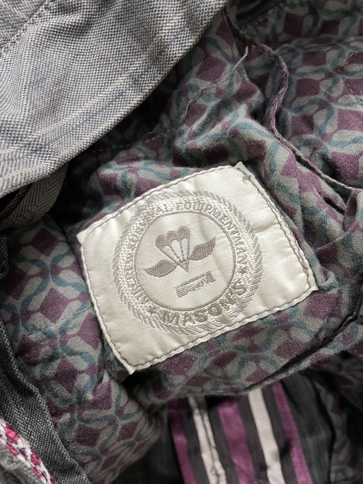 Mason's 🔥🔥🔥ARCHIVE MASONS BUCKLE BACKS LIMITED EDITION PANTS Size US 31 - 9 Thumbnail