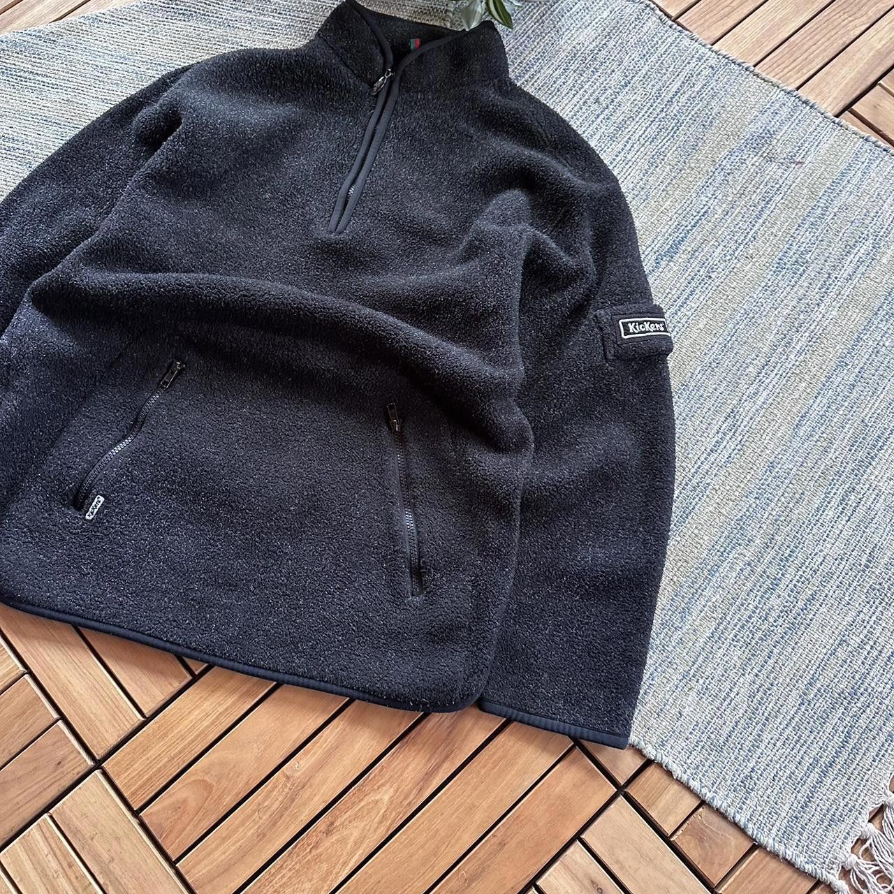 Kickers Vintage Y2K Kickers Logo Half Zip Fleece Sweatshirt Size US M / EU 48-50 / 2 - 2 Thumbnail