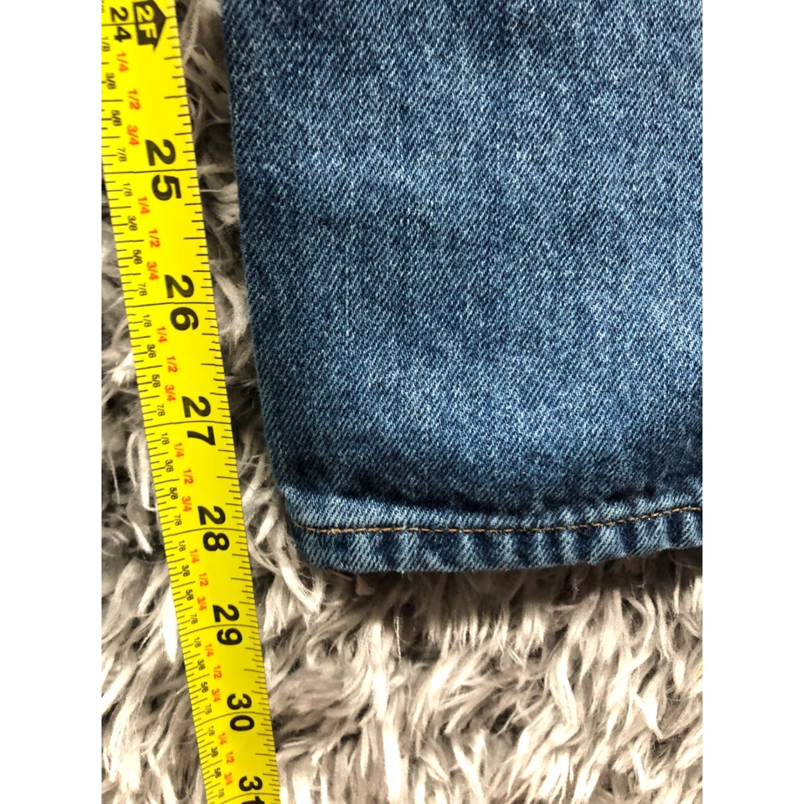 Old Navy Old Navy High Rise Straight Jeans Womens Size 10 Medium Wash Blue Size 32" / US 10 / IT 46 - 3 Thumbnail