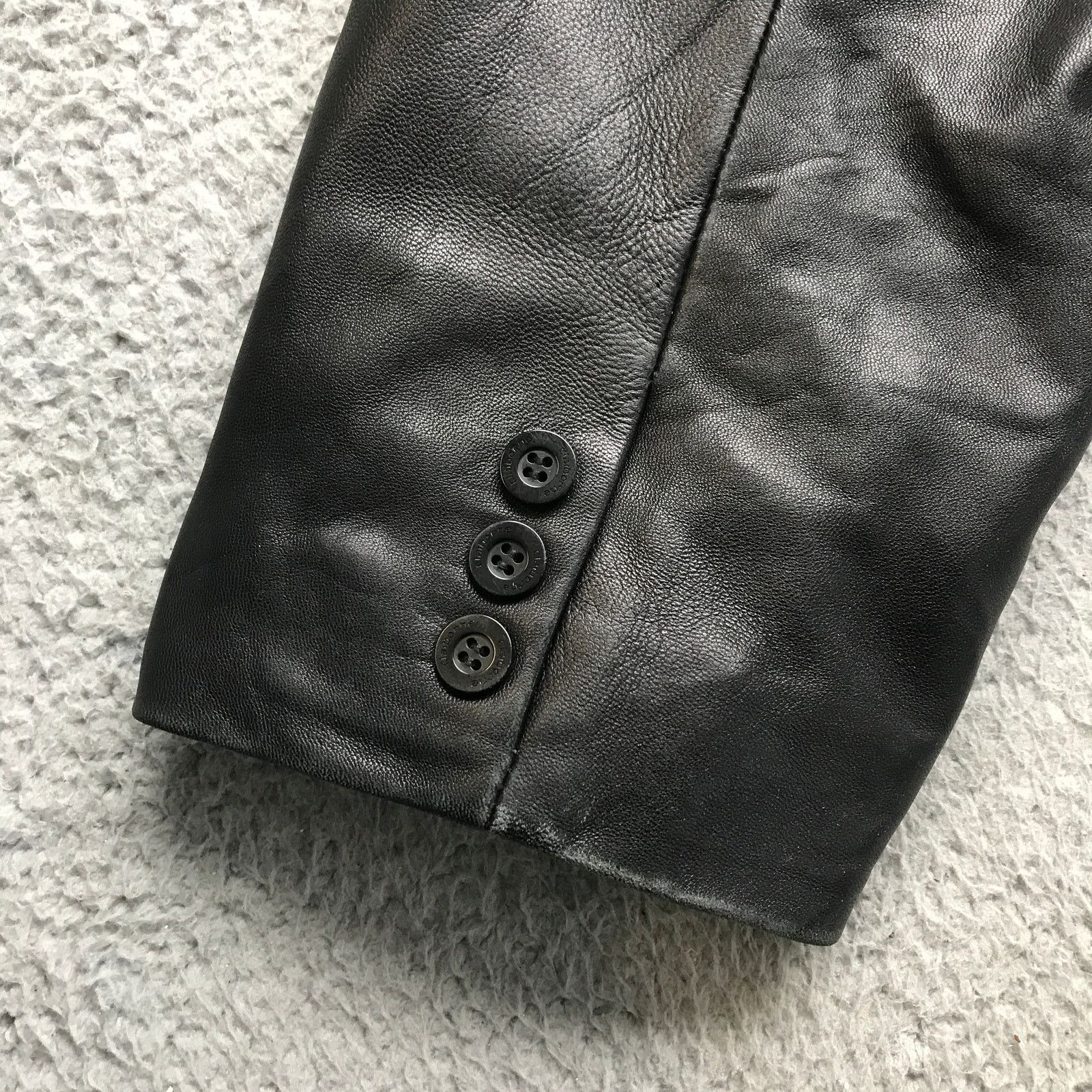 Liz Claiborne Claiborne Outerwear Lambskin Leather Jacket Women 1X Button Size XL / US 12-14 / IT 48-50 - 8 Thumbnail