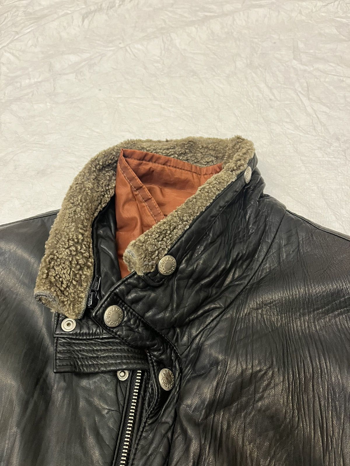 Voyage Voyage pre-Griffin 1980s leather jacket Size US L / EU 52-54 / 3 - 3 Thumbnail
