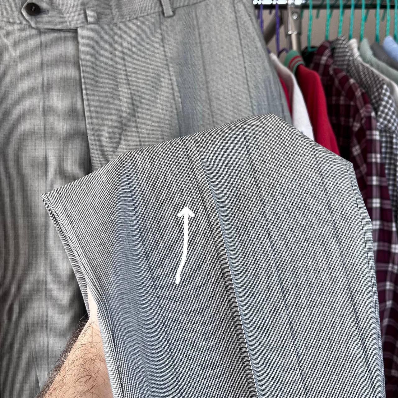 Isaia Isaia Napoli Striped Wool Gray Suit 140`s Delain Selection Size 48R - 21 Thumbnail