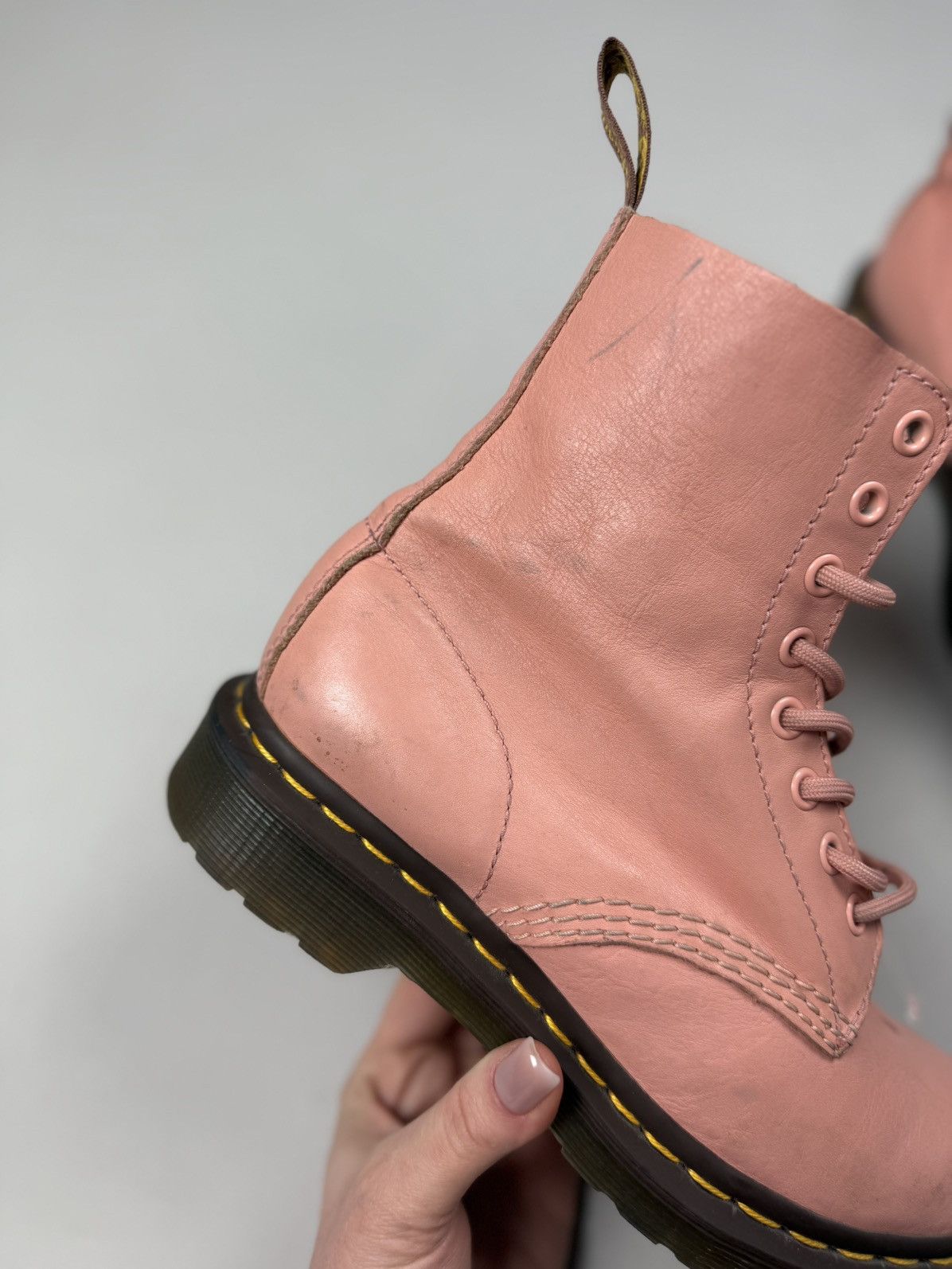 Dr. Martens 1460 Pascal Ladies Leather Combat Boots Shoes