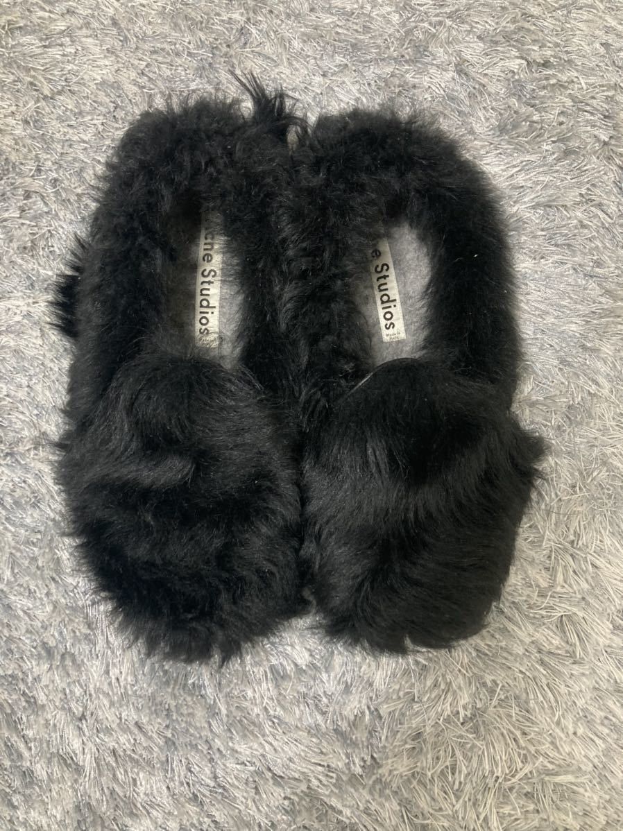Acne Studios 2014 Fur Slip On Moccasins Size US 9 / EU 42 - 2 Thumbnail