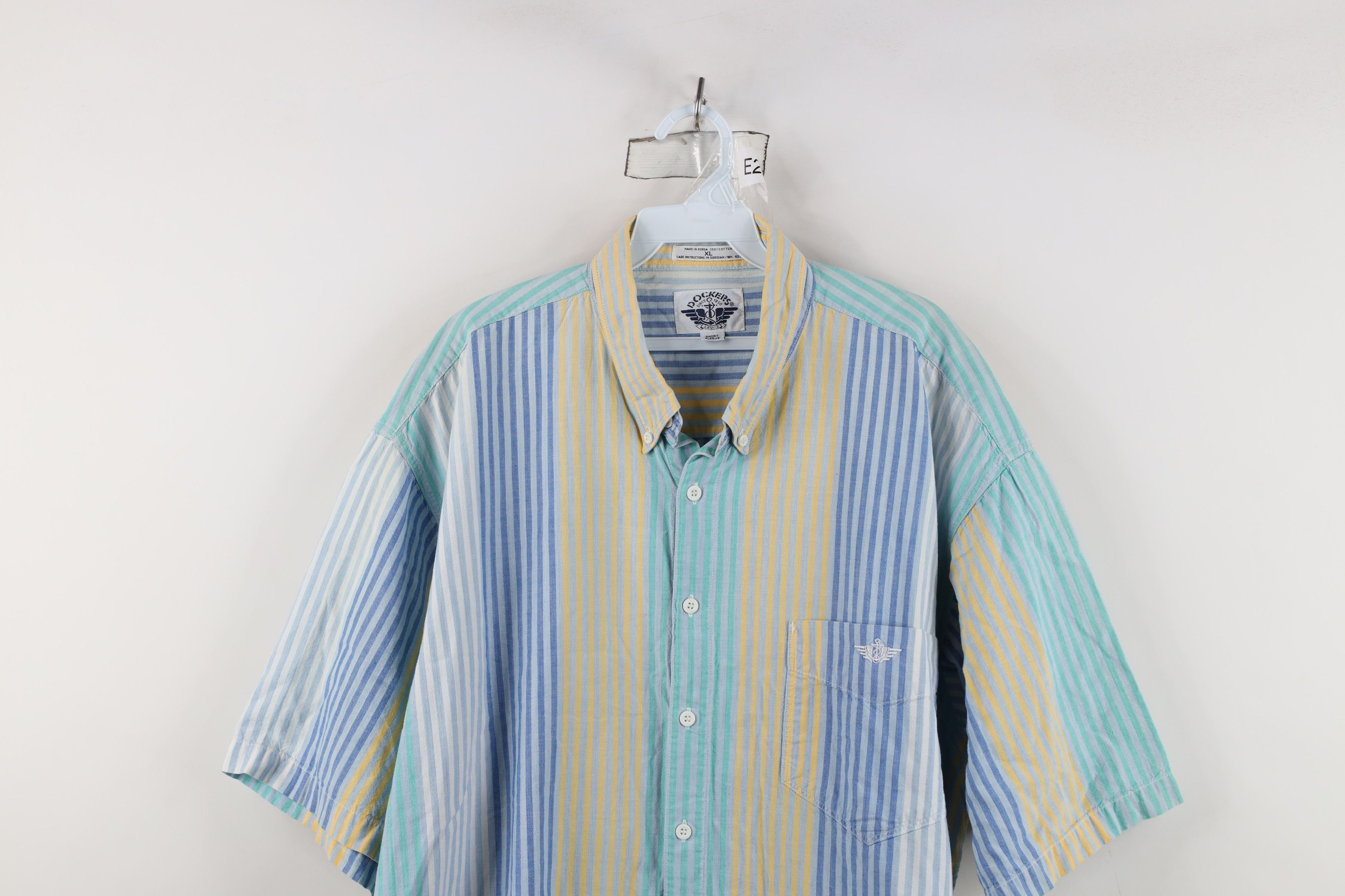 Vintage Vintage 90s Streetwear Short Sleeve Button Down Shirt Size US XL / EU 56 / 4 - 2 Thumbnail