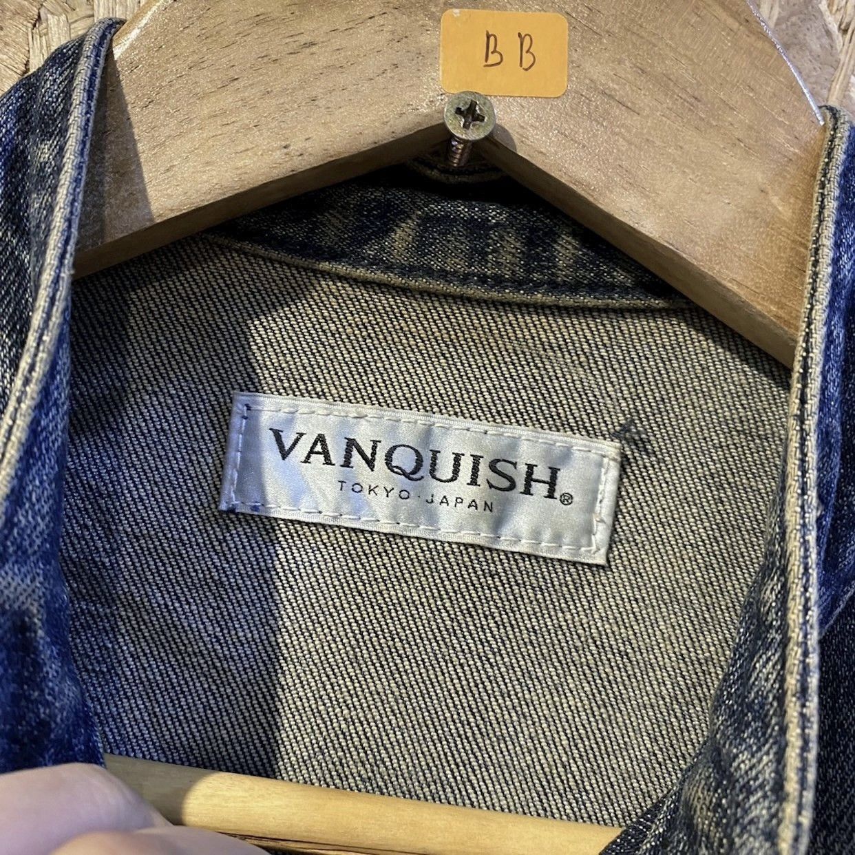 Vanquish Vanquish Tokyo Moto Denim Trucker Jacket Distressed Indigo S Size US S / EU 44-46 / 1 - 9 Thumbnail