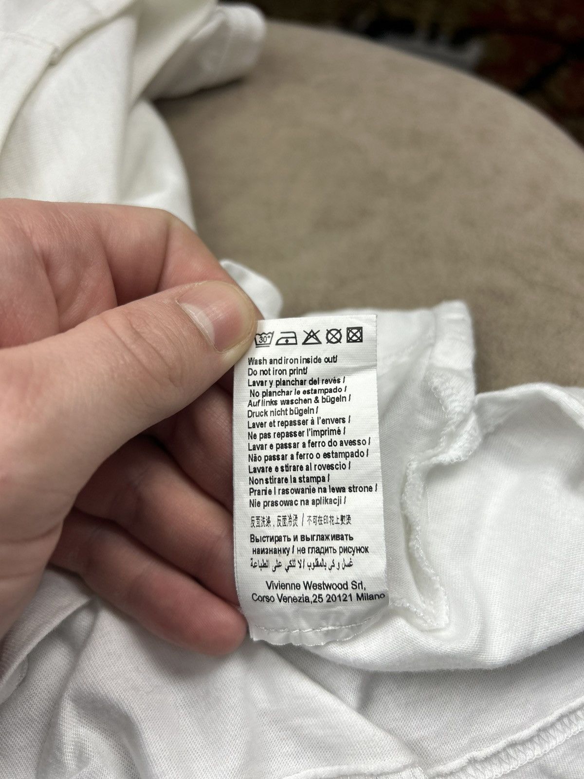 Vivienne Westwood Vivienne Westwood Big Orb Logo T-Shirt size XL Size US XL / EU 56 / 4 - 11 Thumbnail