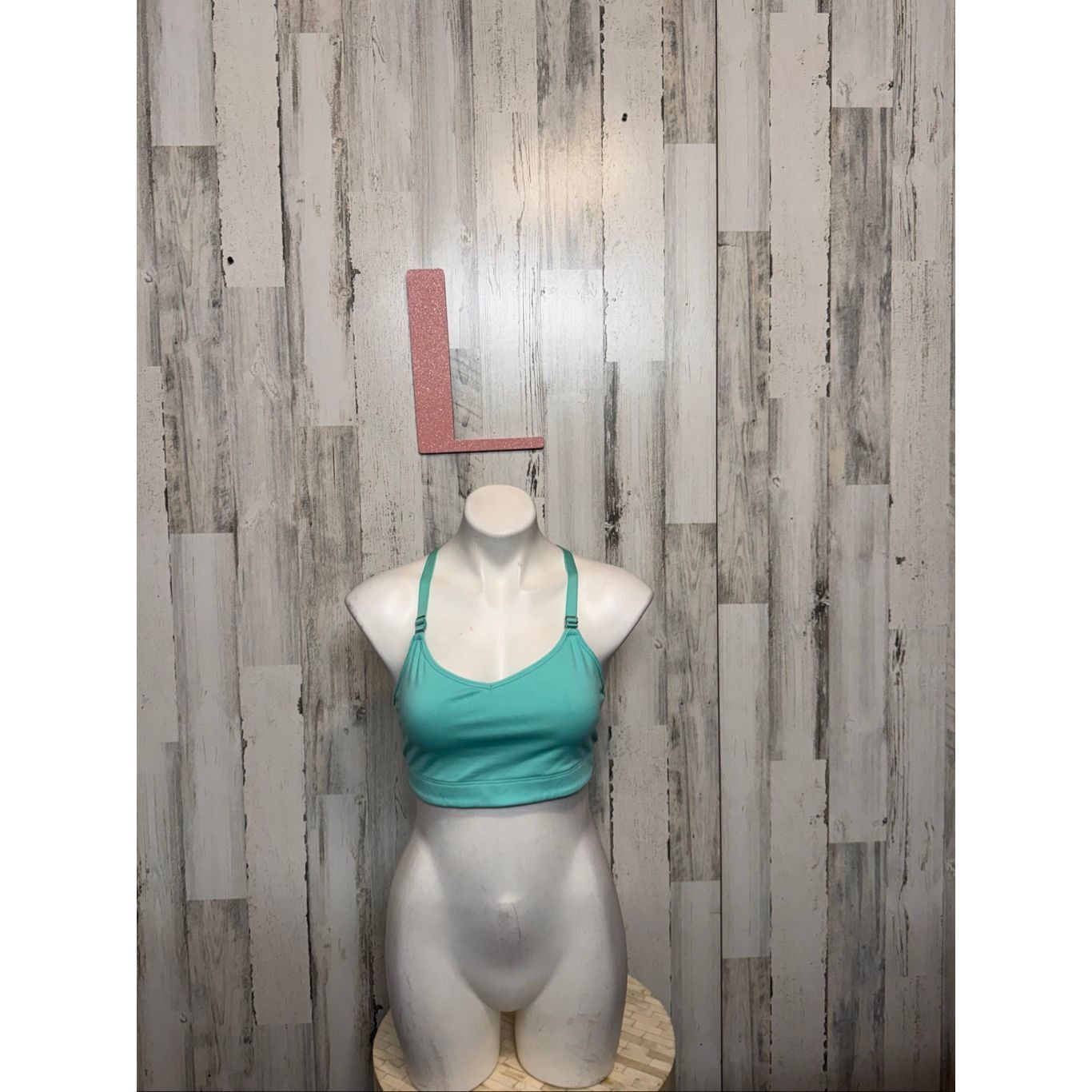 Victoria's Secret Victoria’s Secret VSX Sport Bra Mint Green Medium Support Ra Size ONE SIZE - 1 Thumbnail