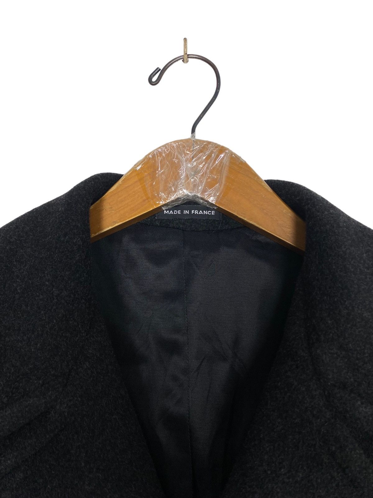 agnes b. Rare‼️ Vtg Agnes B Homme Double Breasted Wool Coat France Size US M / EU 48-50 / 2 - 7 Thumbnail
