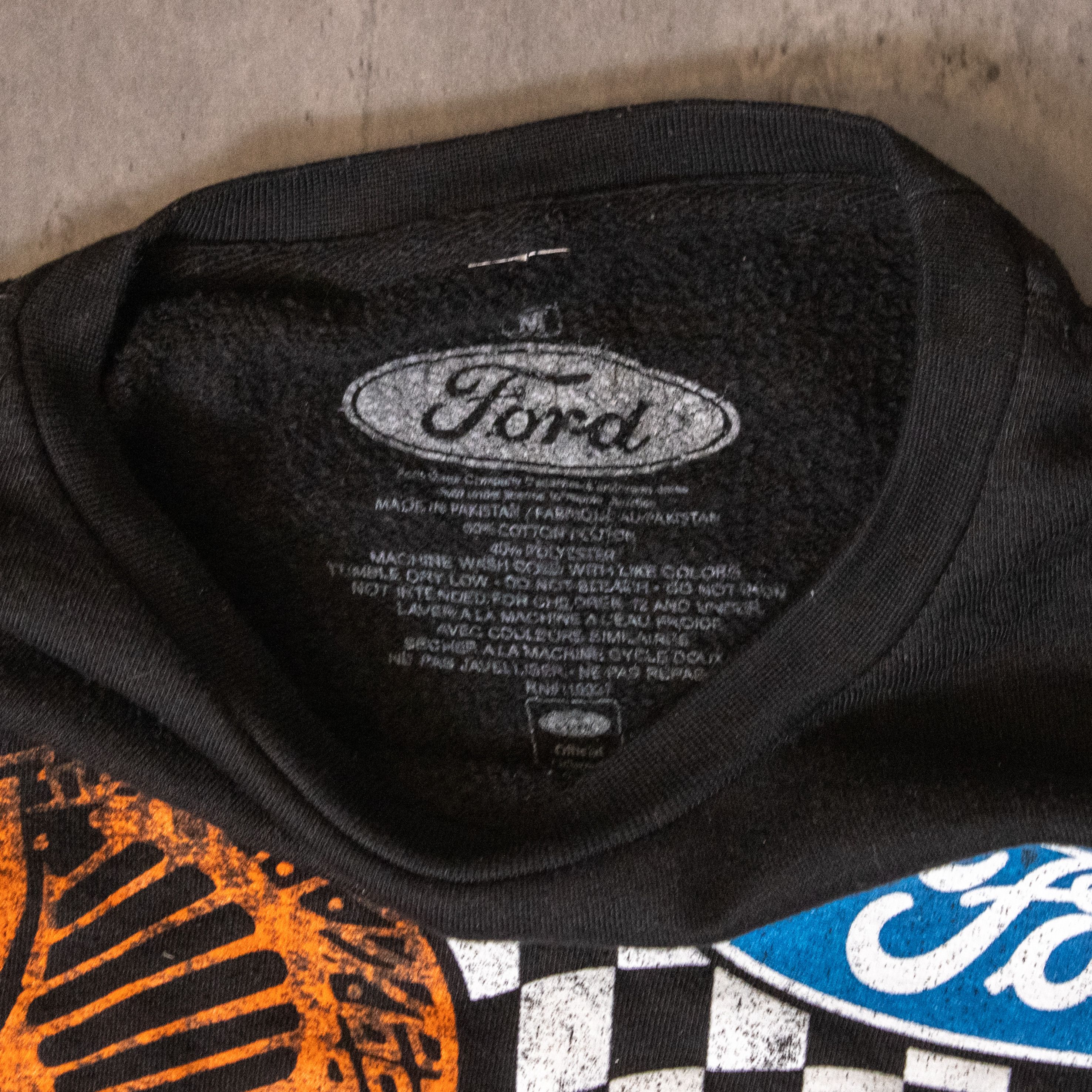 Ford Ford Racing Cobra Jet Vintage Y2K Style Black Crewneck Size US M / EU 48-50 / 2 - 6 Thumbnail
