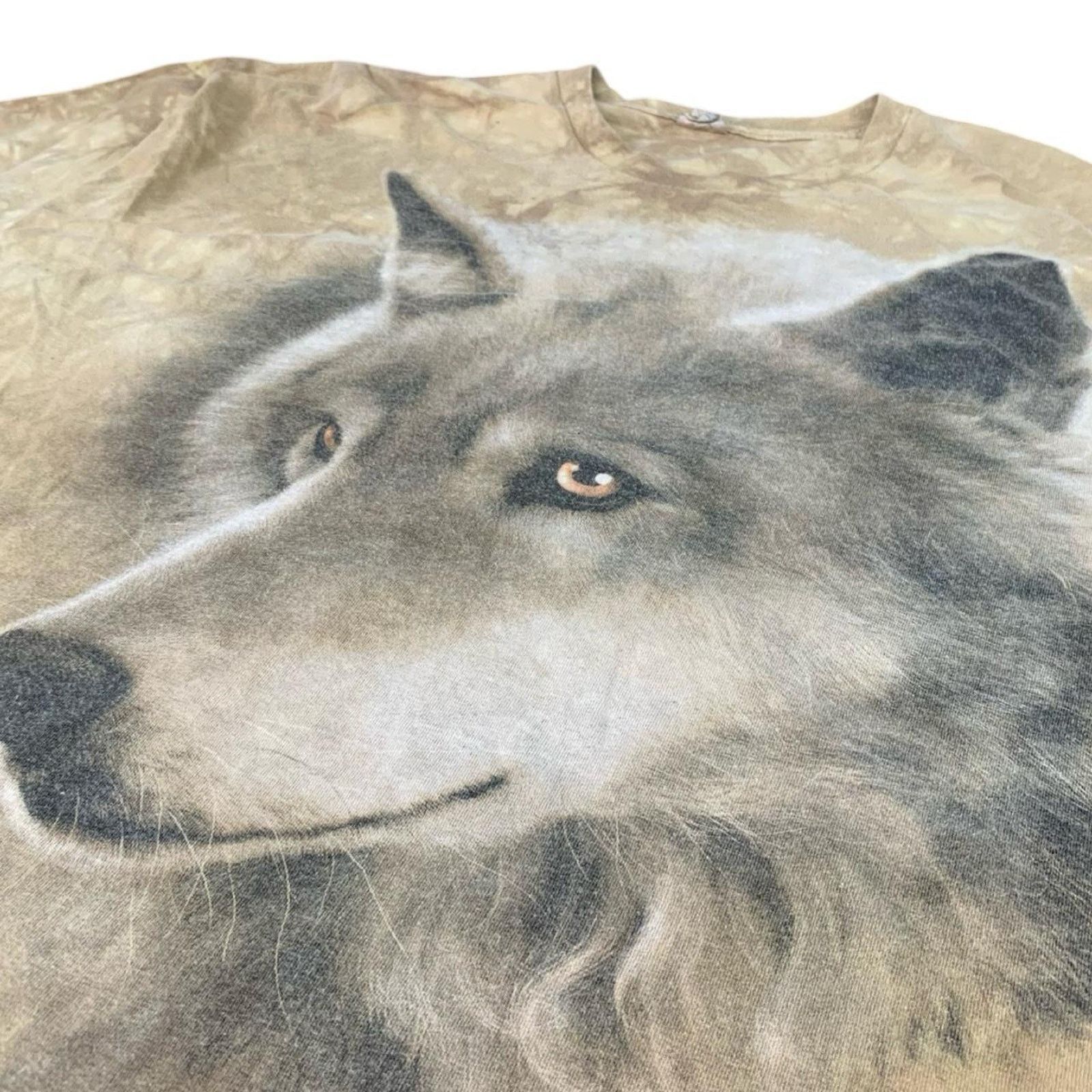 The Mountain × Vintage Vintage The Mountain Wolf Baggy Tie Dye T-shirt Size US XL / EU 56 / 4 - 2 Thumbnail