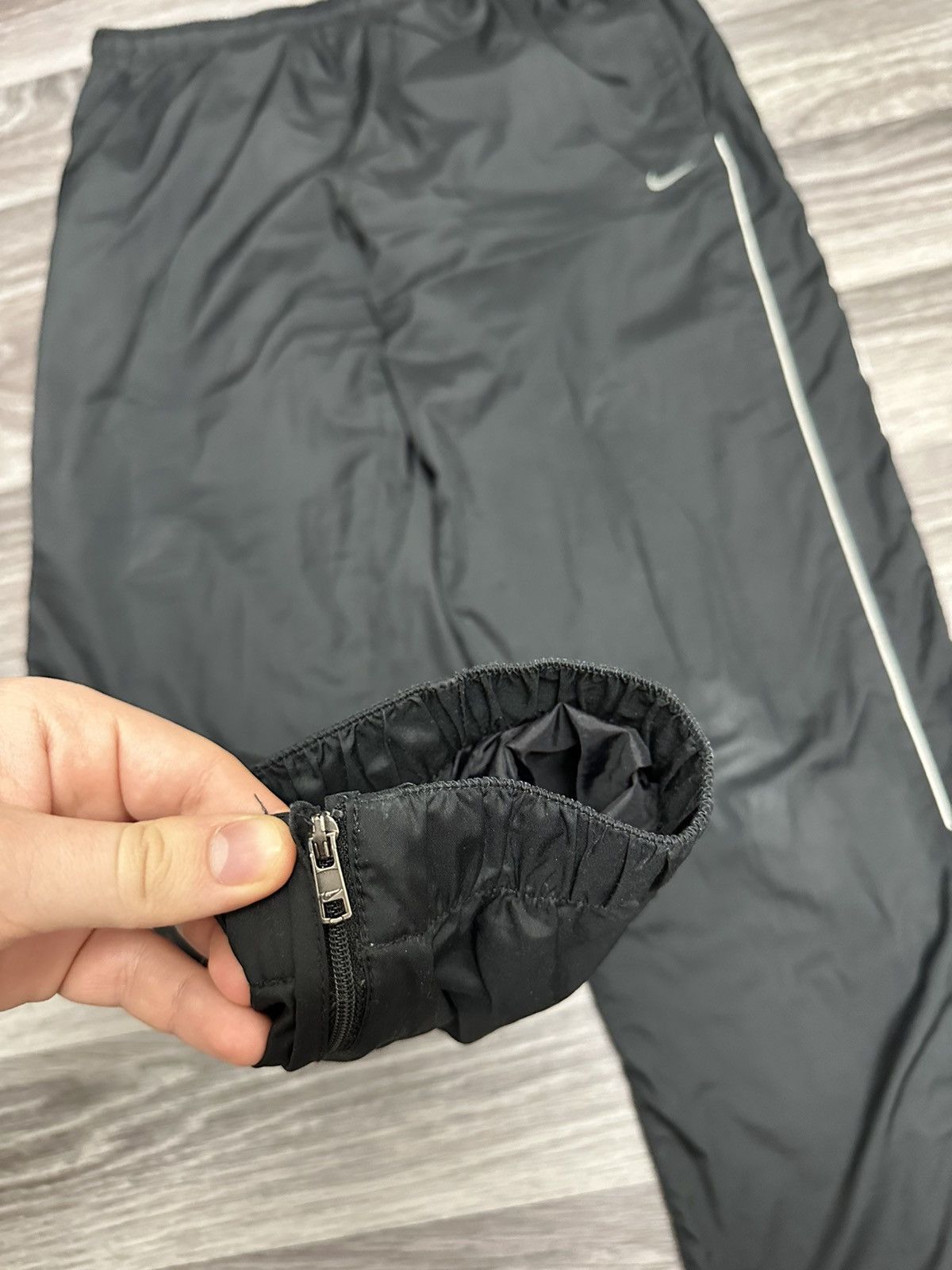 Nike × Vintage Nike Vintage Athletic 90s Baggy Nylon sweatpants trackpants Size US 32 / EU 48 - 3 Thumbnail