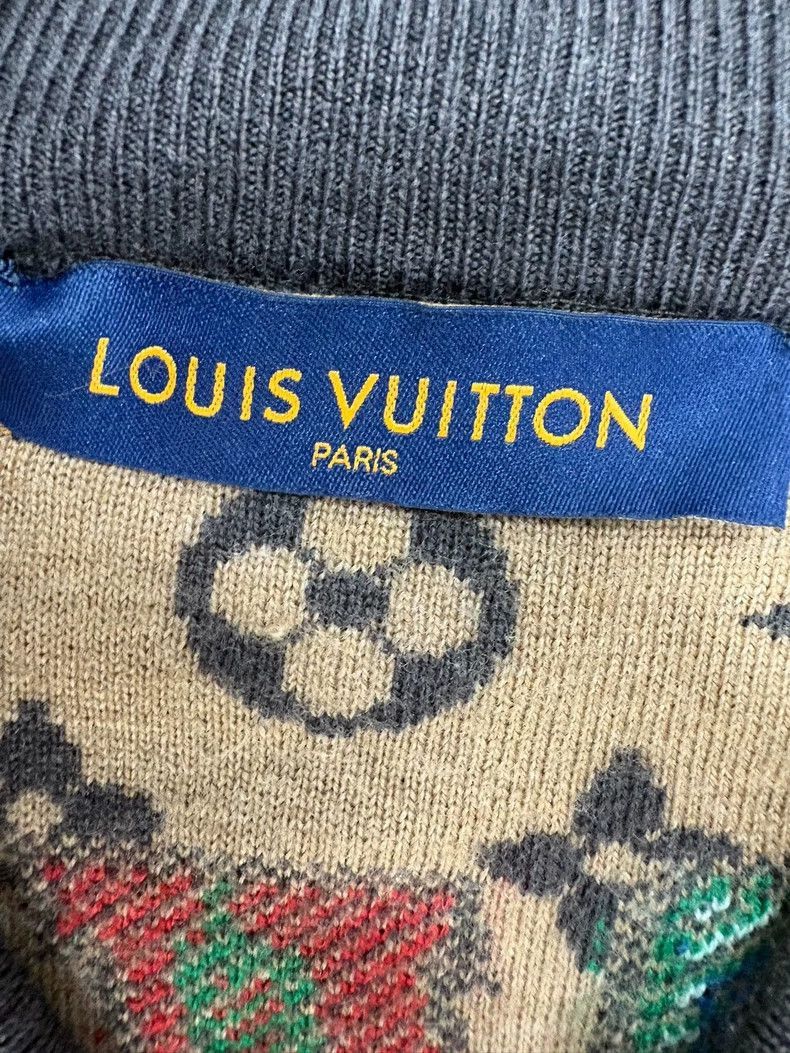 Louis Vuitton Louis Vuitton NBA Zip Wool Jacket XXL -2505 Size US XXL / EU 58 / 5 - 4 Thumbnail