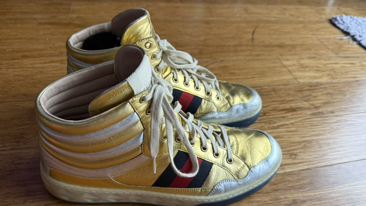 Gucci Gucci Hightop Size US 10 / EU 43 - 2 Thumbnail