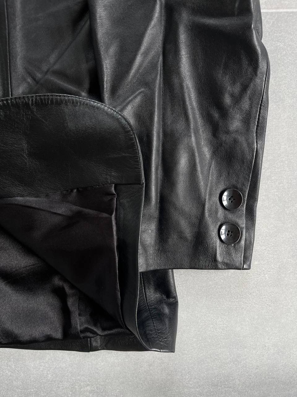 Genuine Leather Vintage Senti Lambskin Leather 3 Button Blazer Size US M / EU 48-50 / 2 - 3 Thumbnail