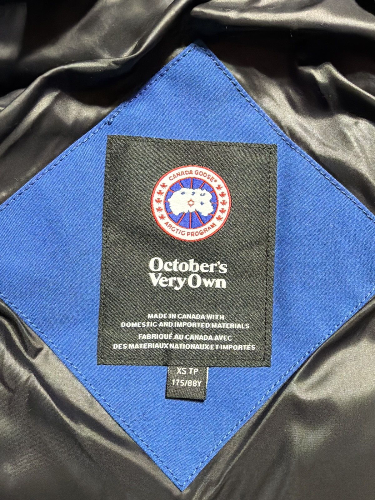 Canada Goose × October's Very Own Canada Goose x OVO Expedition Parka Blue XS Size US XS / EU 42 / 0 - 3 Thumbnail