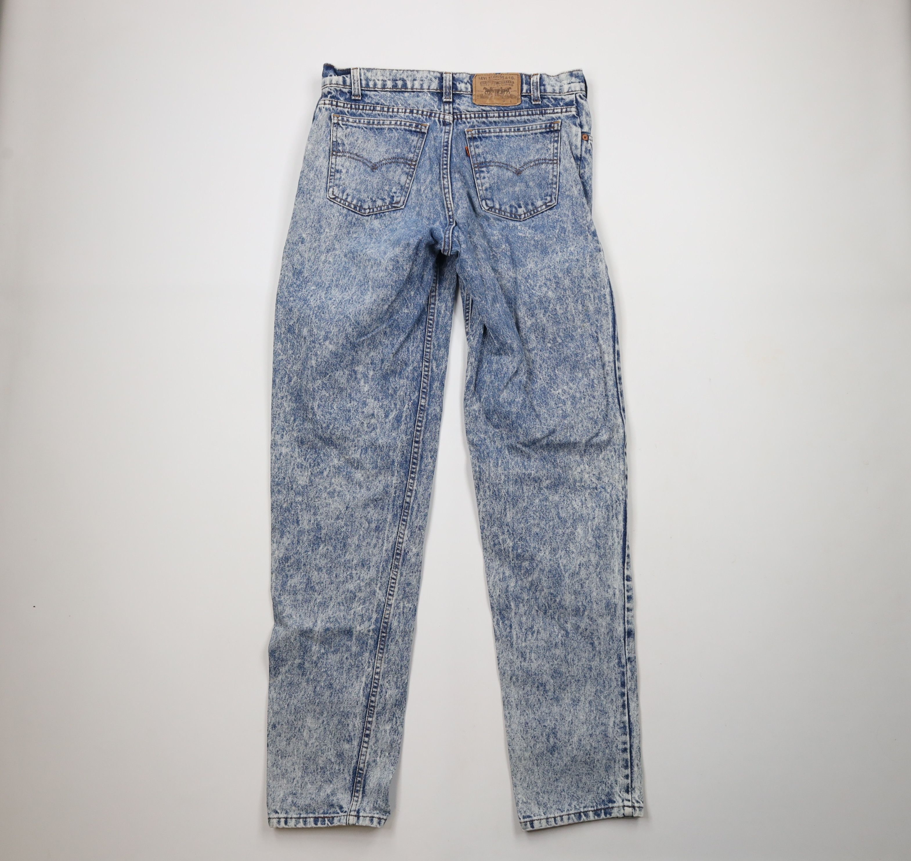 Levi's × Vintage Vintage 80s Levis 550 Orange Tab Tapered Leg Jeans USA Size US 32 / EU 48 - 11 Thumbnail