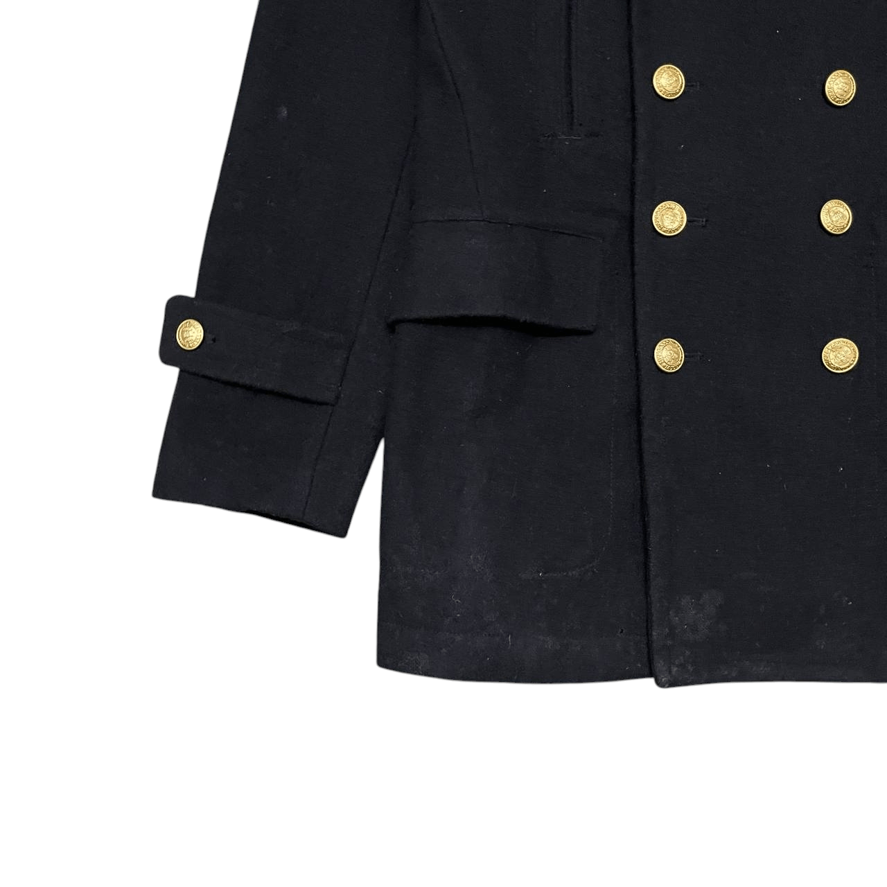 Vanquish Vanquish Wool Coat Double Breasted Gold Button Size US M / EU 48-50 / 2 - 3 Thumbnail