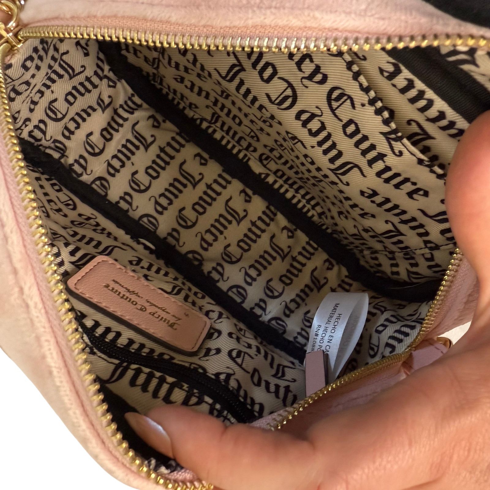 Juicy Couture Juicy Couture Pink Diamond Heritage Crossbody Bag Size ONE SIZE - 3 Thumbnail
