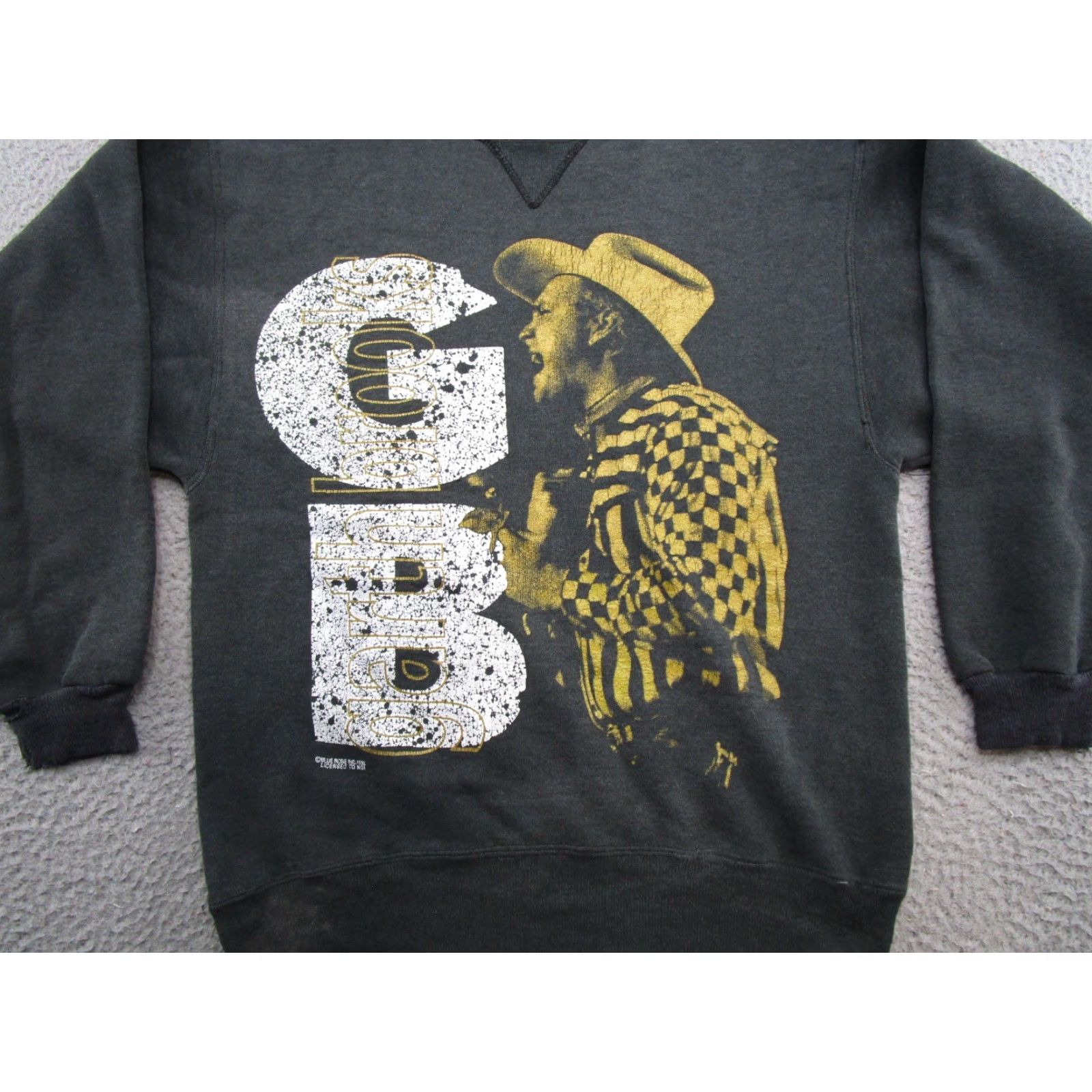 Hanes VINTAGE 1992 Garth Brooks Tour Crewneck Sweatshirt Double Sided Band 90s Read Size US M / EU 48-50 / 2 - 3 Thumbnail