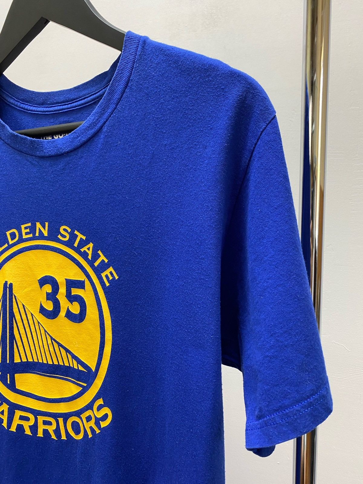 Adidas × NBA Adidas Golden State Warriors #35 Kevin Durant T Shirt Size US L / EU 52-54 / 3 - 10 Thumbnail