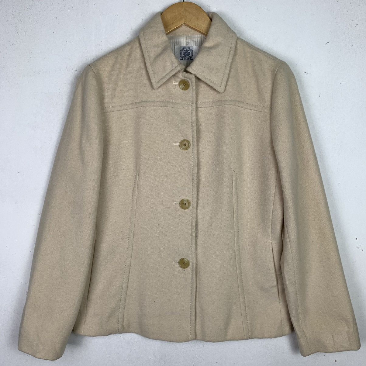 Japanese Brand × Vintage Vintage Japanese Brand Wool BlazerJacket Size US M / EU 48-50 / 2 - 1 Thumbnail