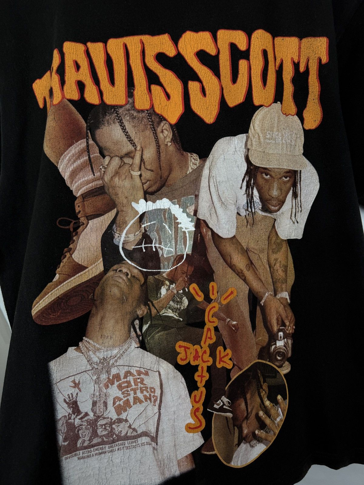 Travis Scott 🇺🇸 Y2K Travis Scott Cactus Jack T-Shirt Rare Retro Hype Size US M / EU 48-50 / 2 - 6 Thumbnail