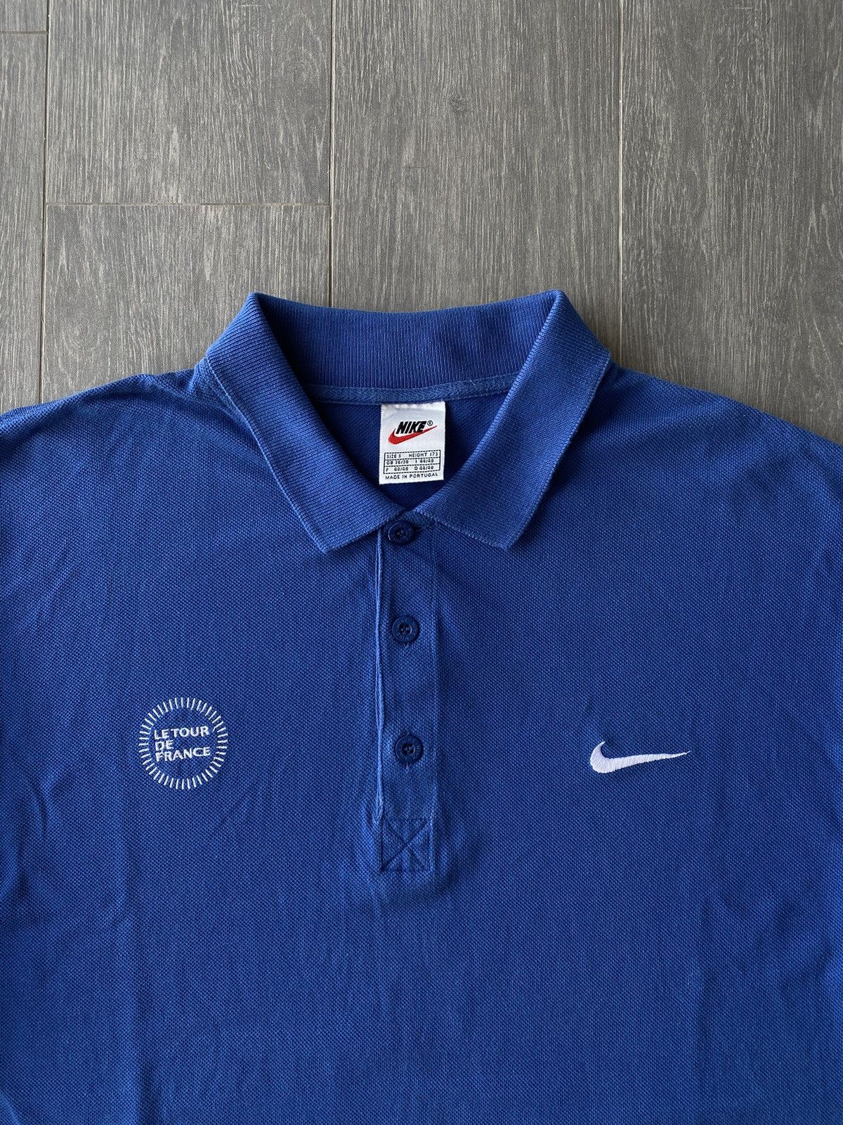 Nike × Vintage Vintage Nike 1998 Le Tour De France Polo Size US S / EU 44-46 / 1 - 2 Thumbnail