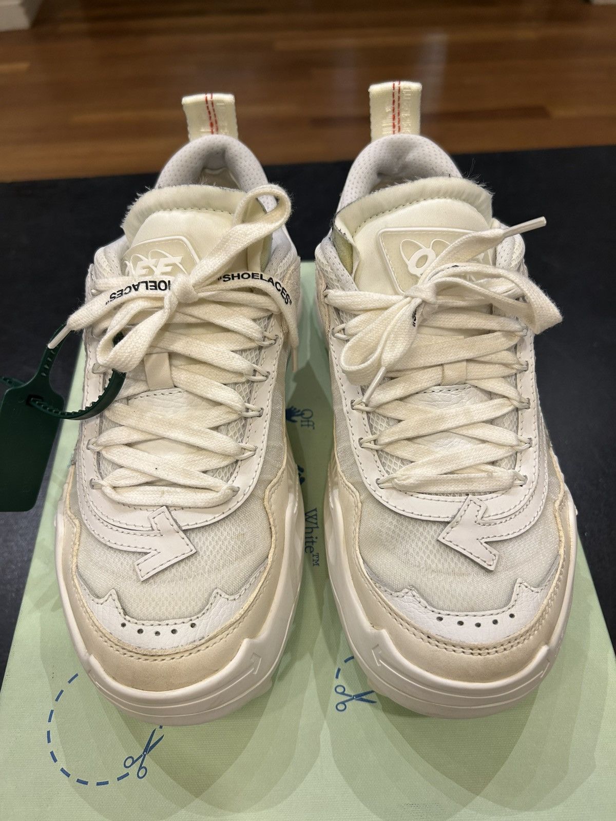 Off-White Off-White ODSY 1000 - White Size US 7 / EU 40 - 4 Thumbnail